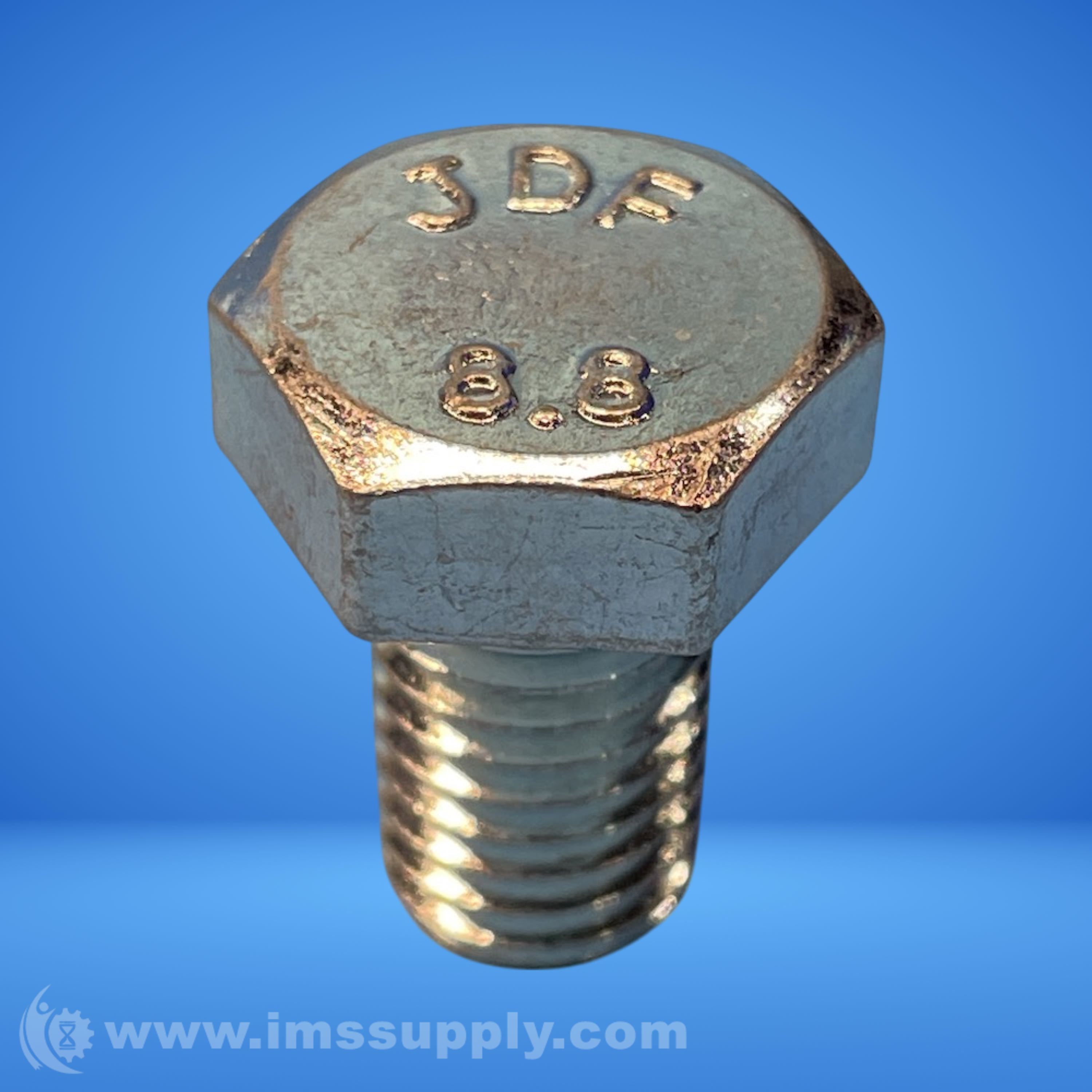 JDF Threaded Hex-Head Bolt, 8.8 Steel - IMS Supply