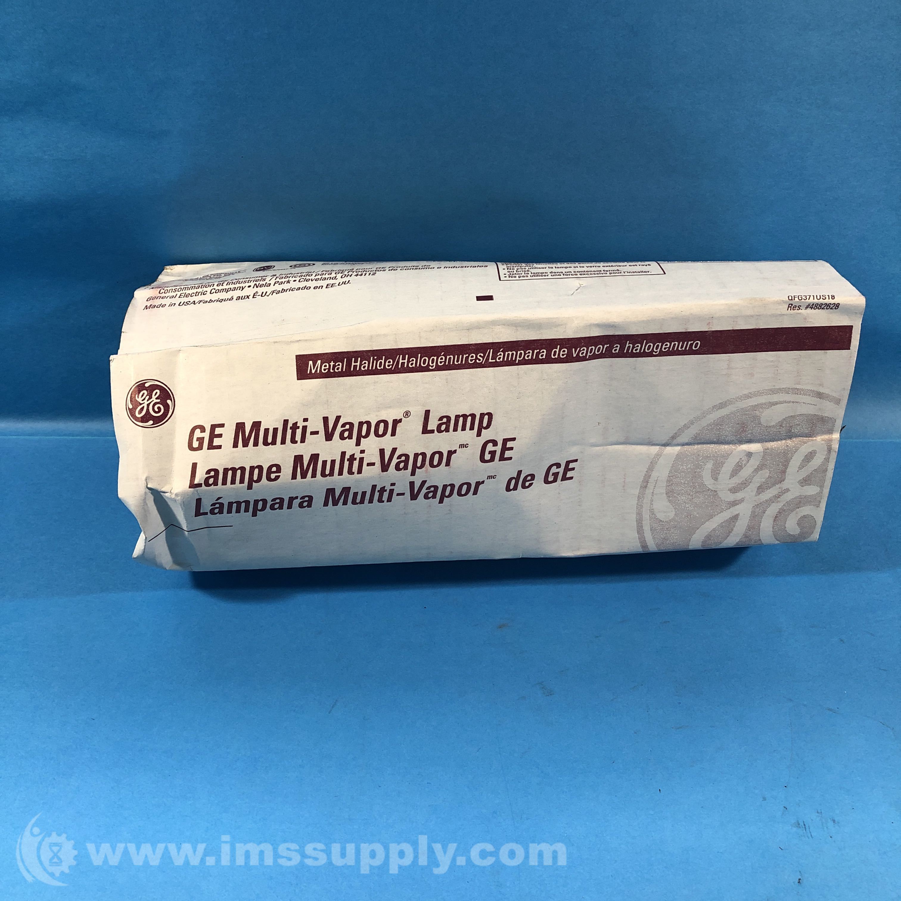 Ge Lighting 43828 400 Watt ED37 Metal Halide Bulb IMS Supply