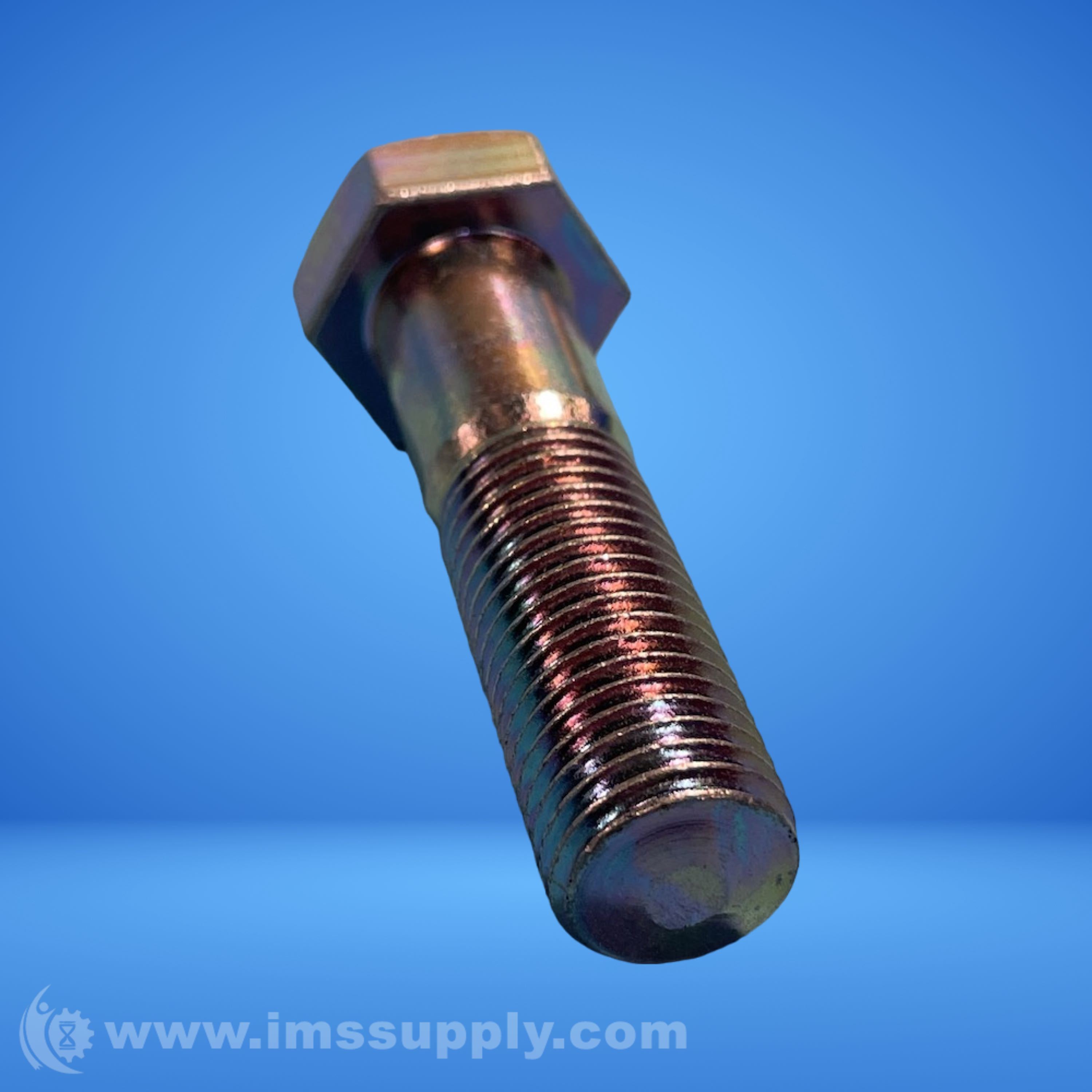Pack of 12 Partially-Threaded Hex Head Bolts, 4.8 Steel - IMS Supply