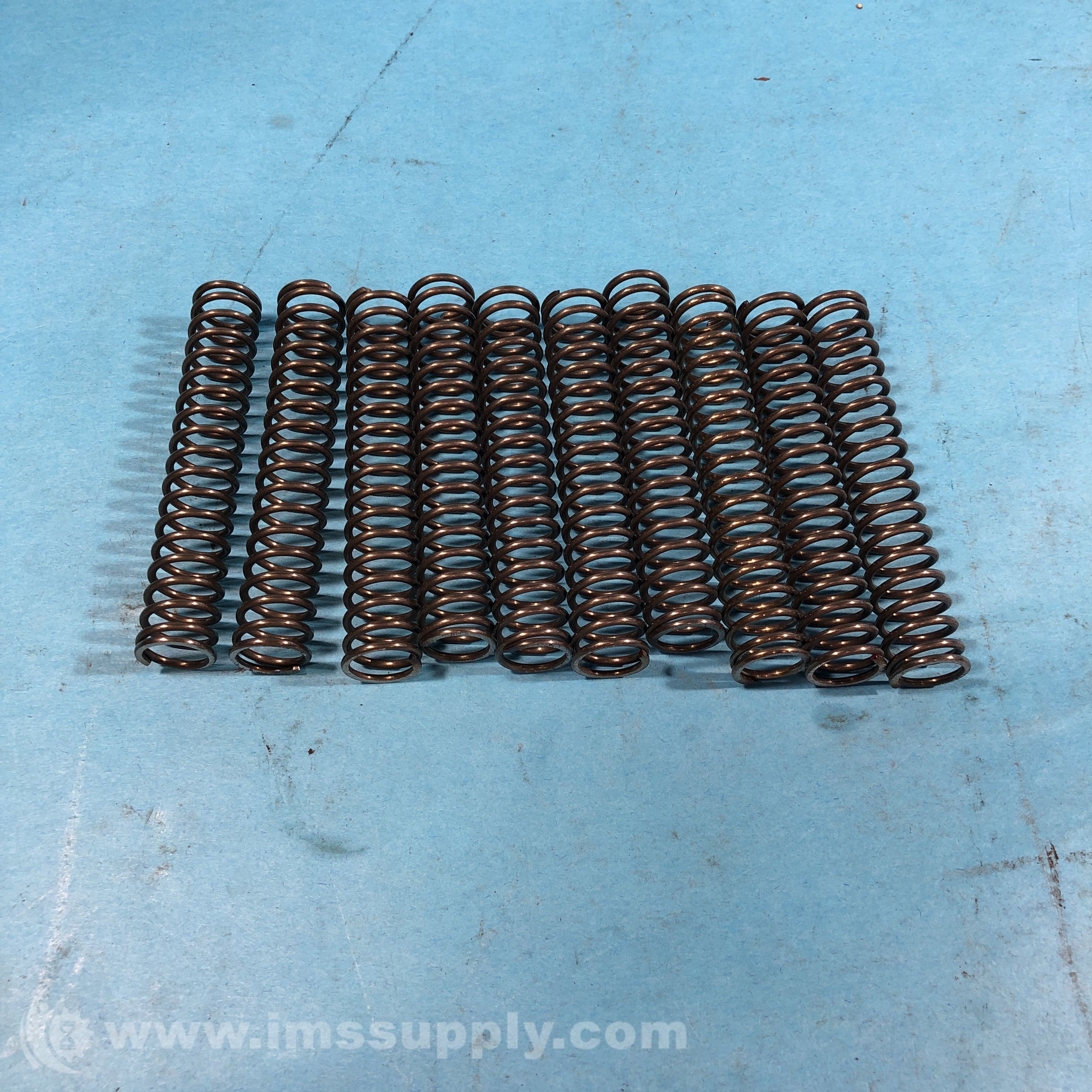 CS-A2-14X1.6X80 Pack of 10 Steel Compression Springs - IMS Supply