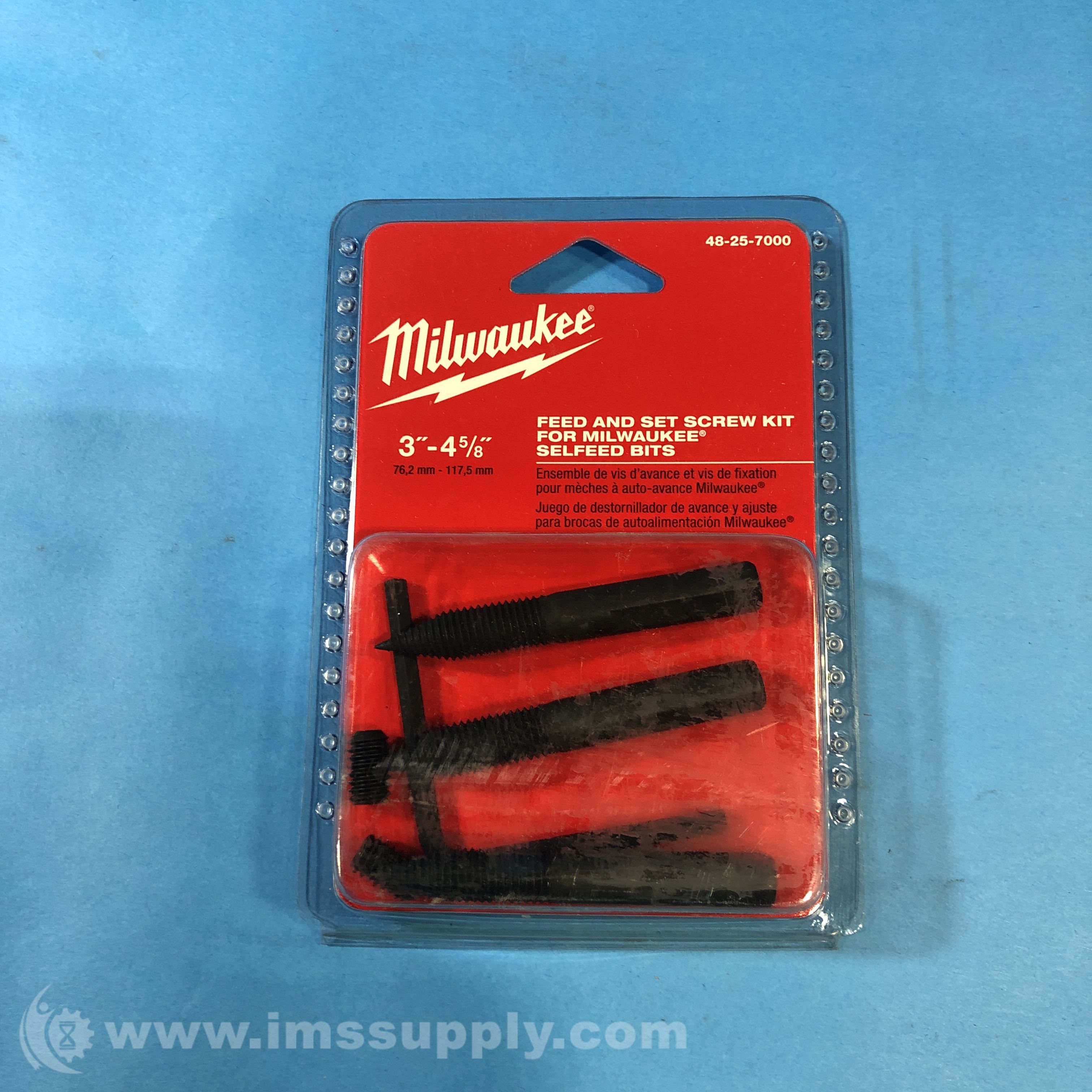 Milwaukee Power Tools 48257000 Feed and Set Screw Kit IMS Supply