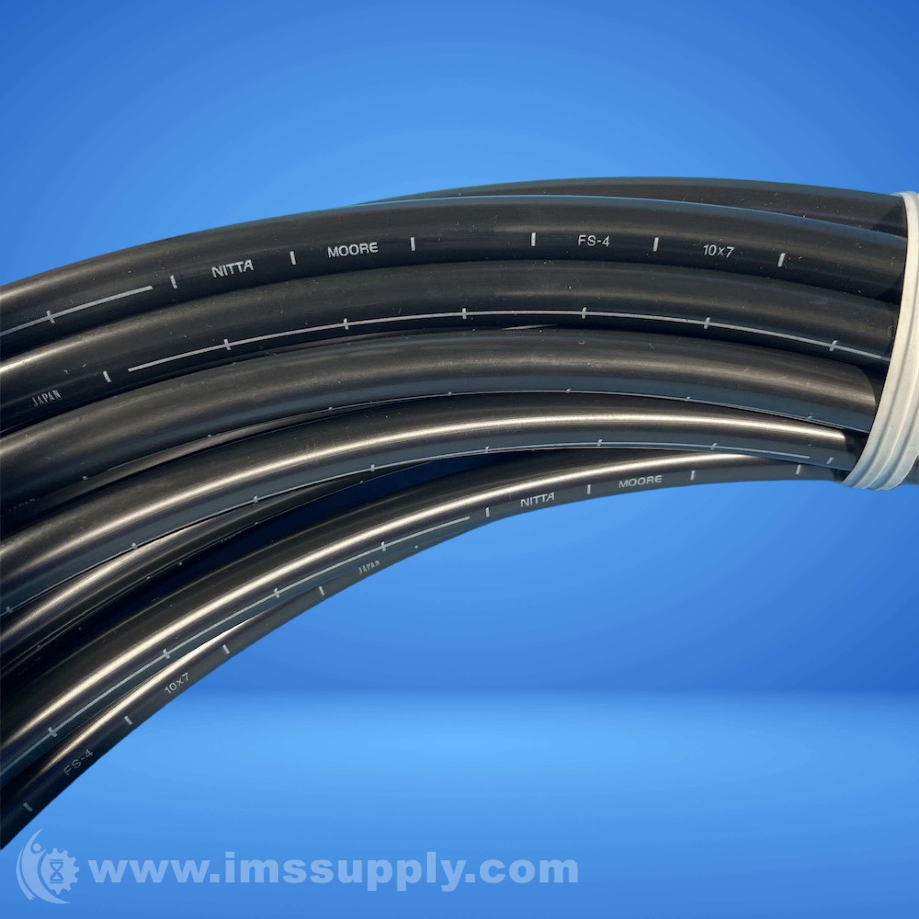 Nitta Moore FS-4-10X7 BK-100M Tubing - IMS Supply