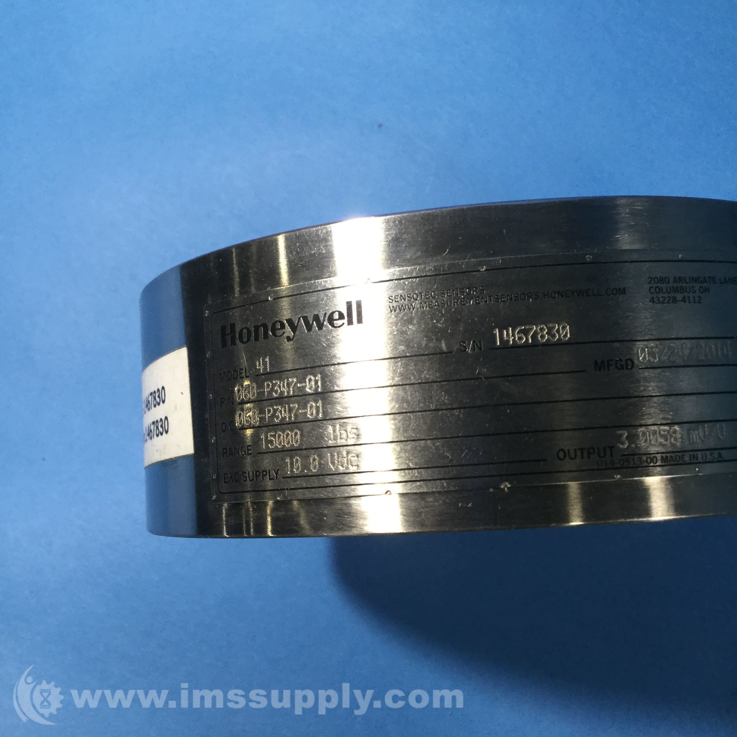 Honeywell 060-P347-01 Low Profile Load Cell - IMS Supply