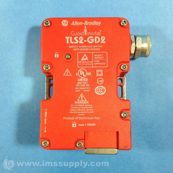 Allen Bradley TLS2GD2 Safety Interlock Switch with Guard Locking IMS