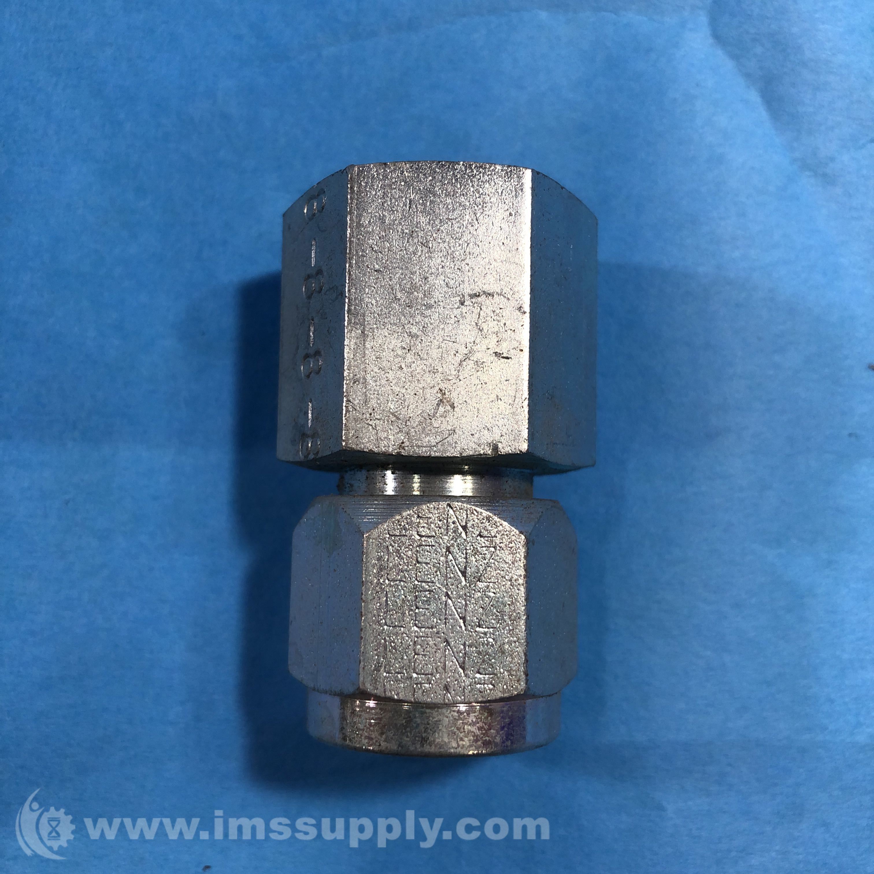 Lenz 8 Hex Straight Female Fitting IMS Supply