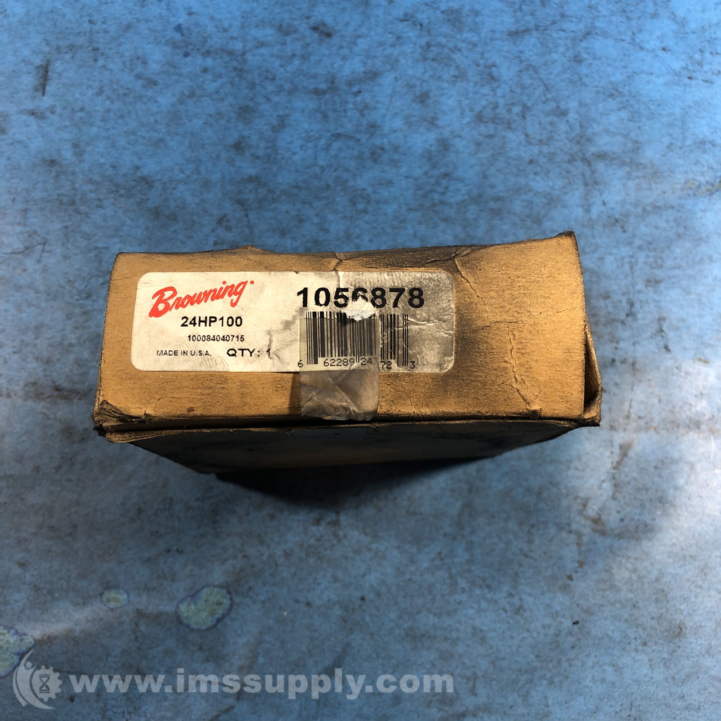 Browning 24HP100 1056878 Bushing Bore Timing Belt Pulley - IMS Supply