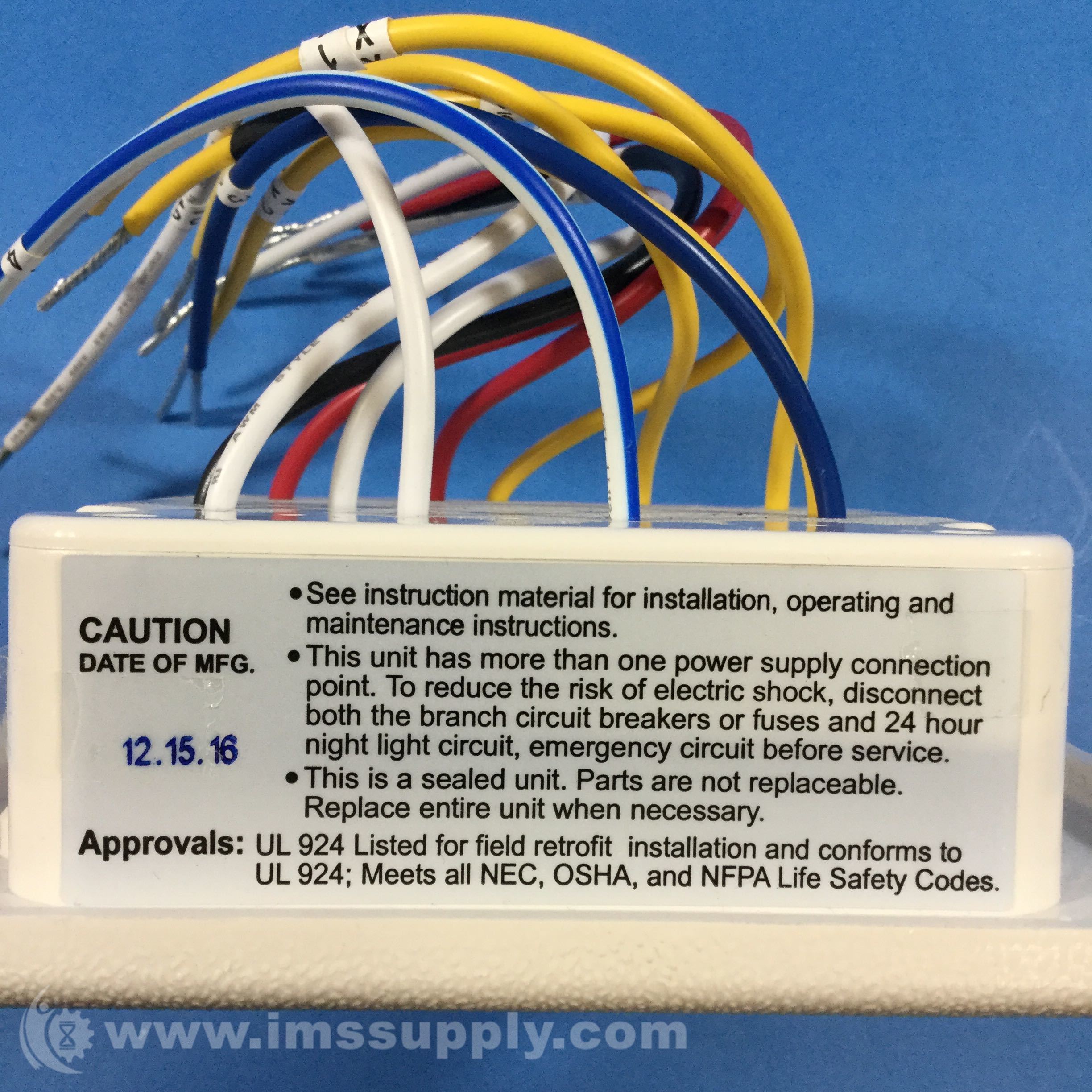 LVS Inc EPCDF120V Emergency Power Transfer Control IMS Supply