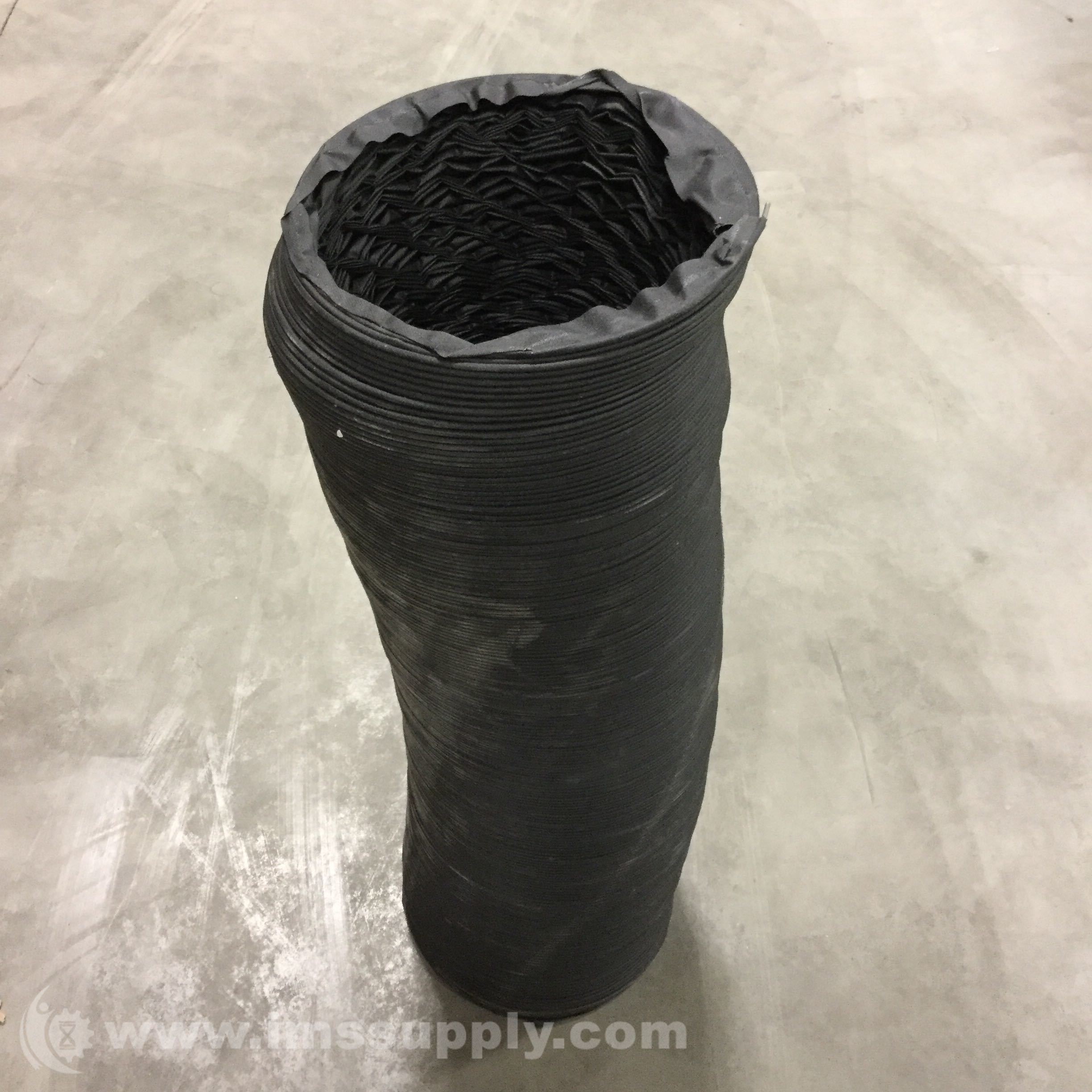Flexaust 1401000000 CWS Hose, Single-ply Black Neoprene Coated - IMS Supply