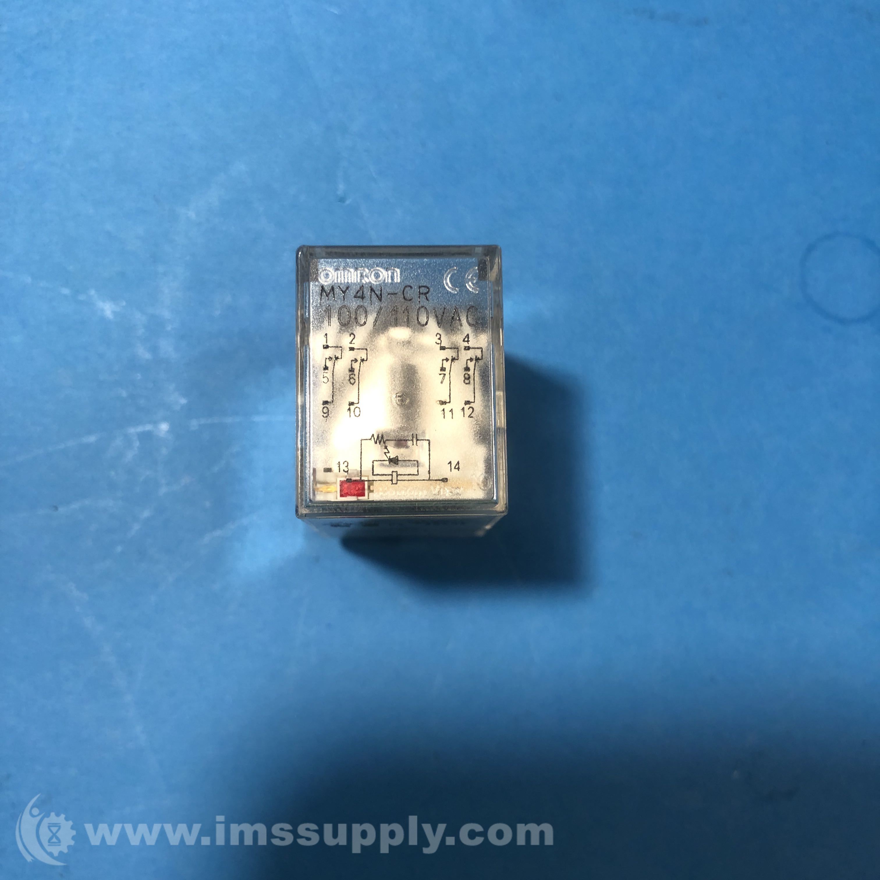 Omron MY4N-CR 100/110VAC Power Relay 200/220VAC - IMS Supply