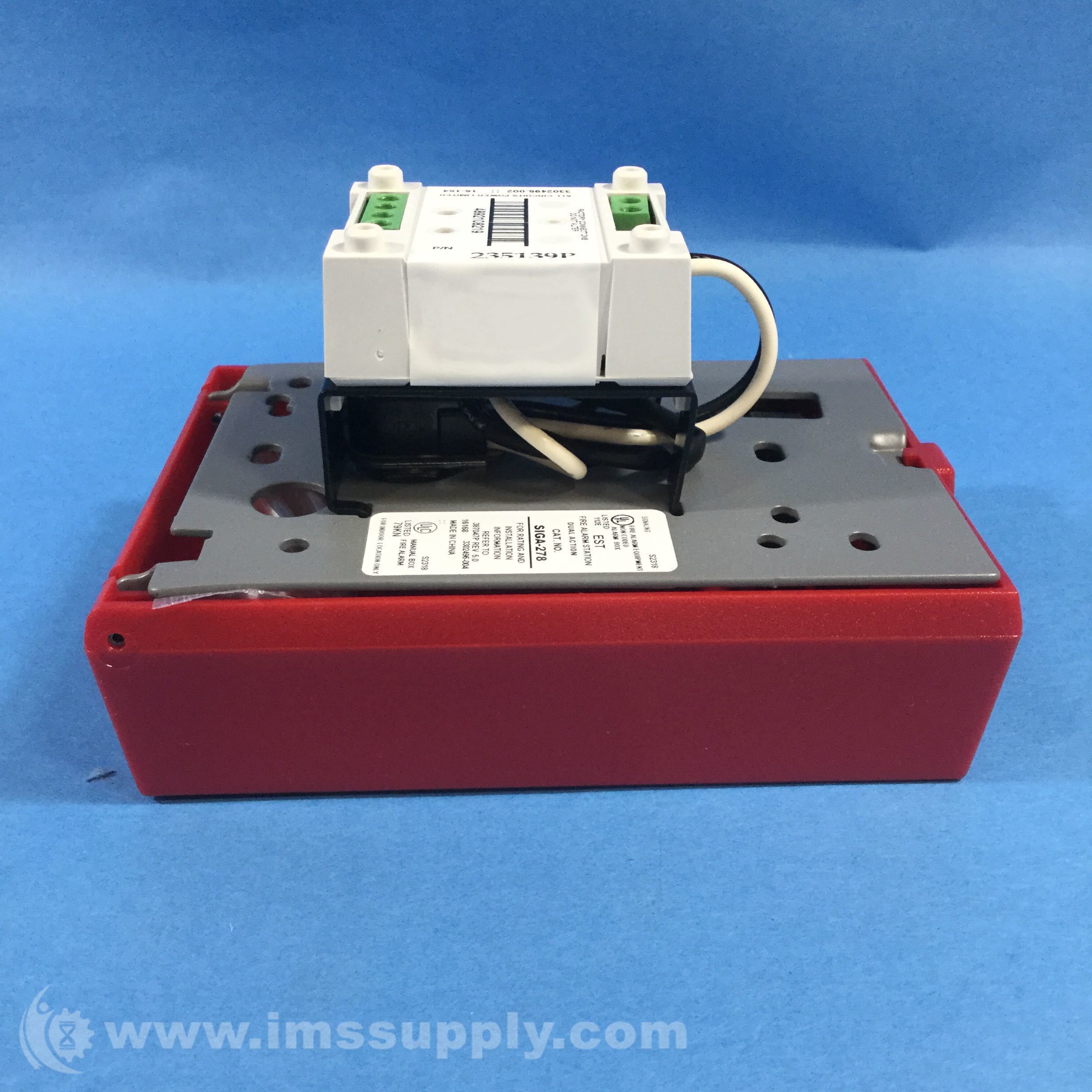 Edwards Systems Technology SIGA278 Manual Pull Station IMS Supply