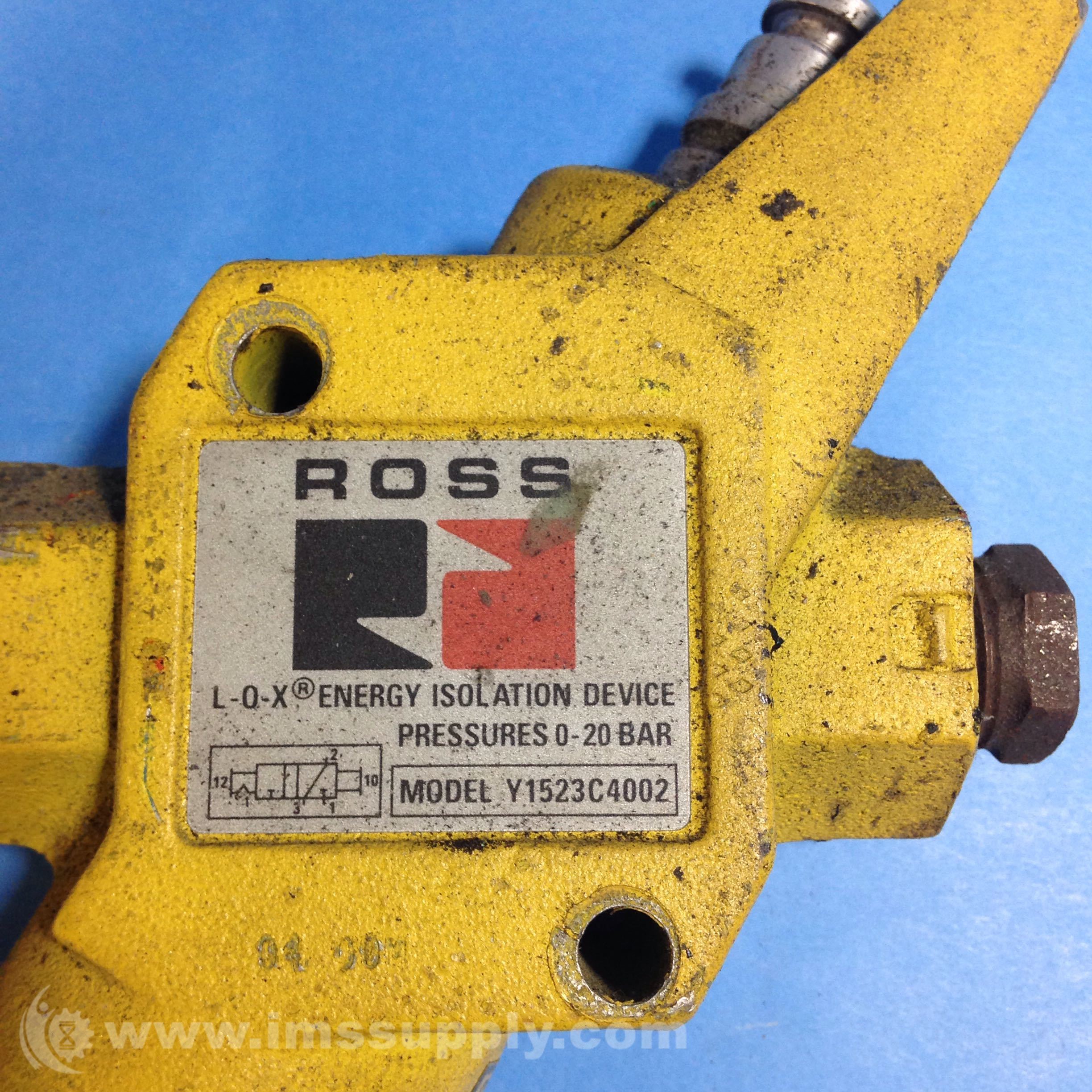 ROSS LOX VALVE Y1523C4002 