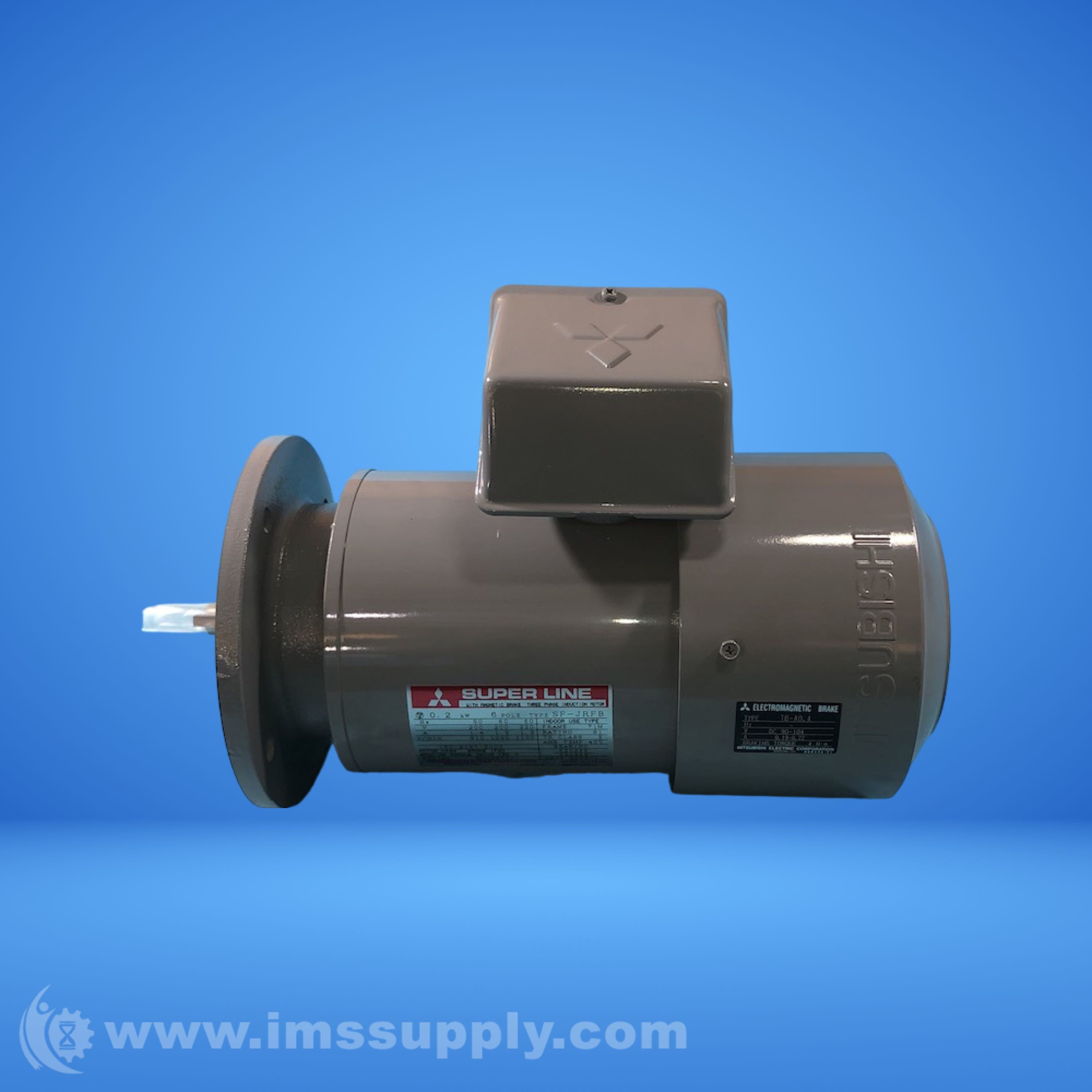Mitsubishi SF-JRFB 3-Phase Induction Motor, Super Line - IMS Supply