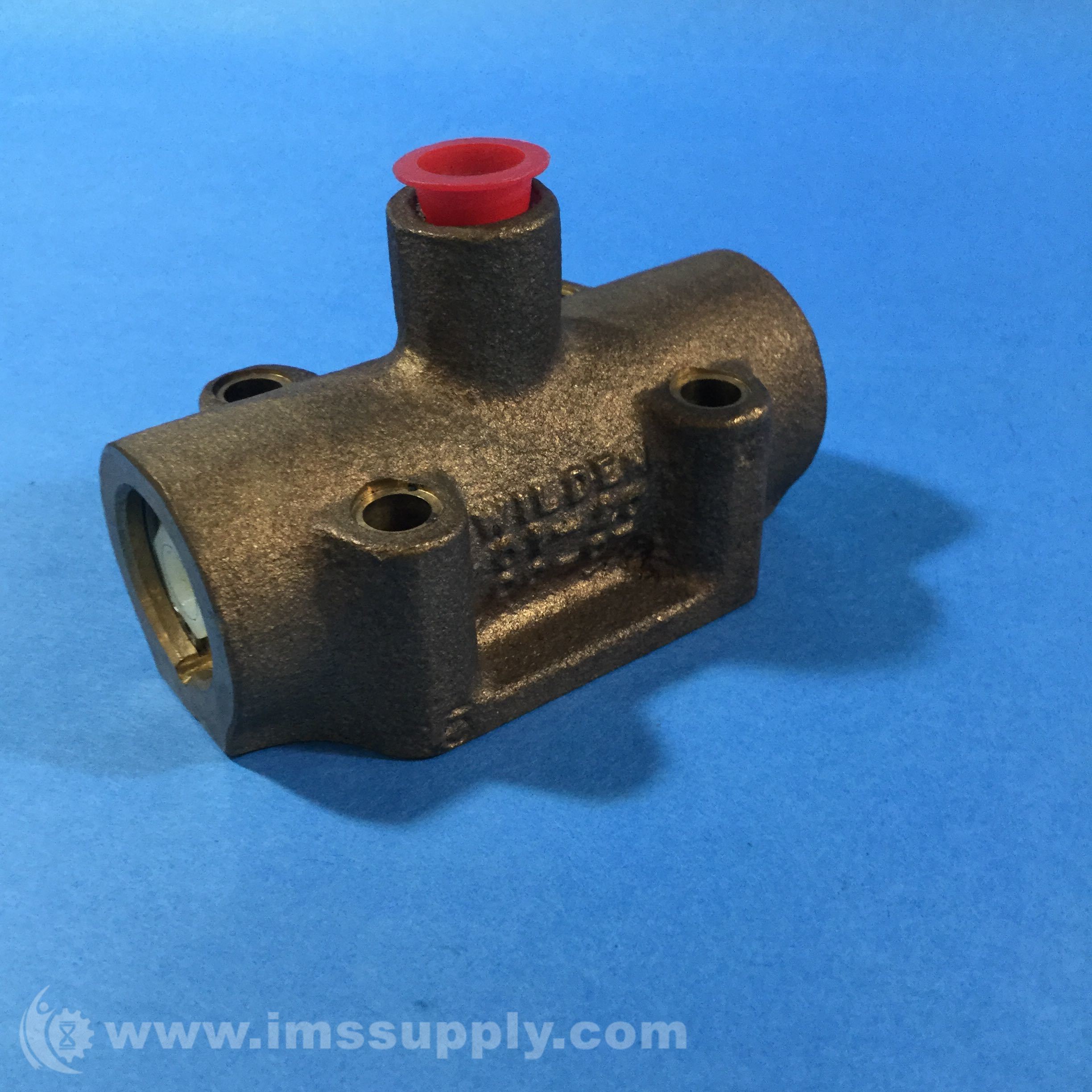 Wilden 01200007 Air Valve 1/4IN NPT Brass Air Valve Body IMS Supply