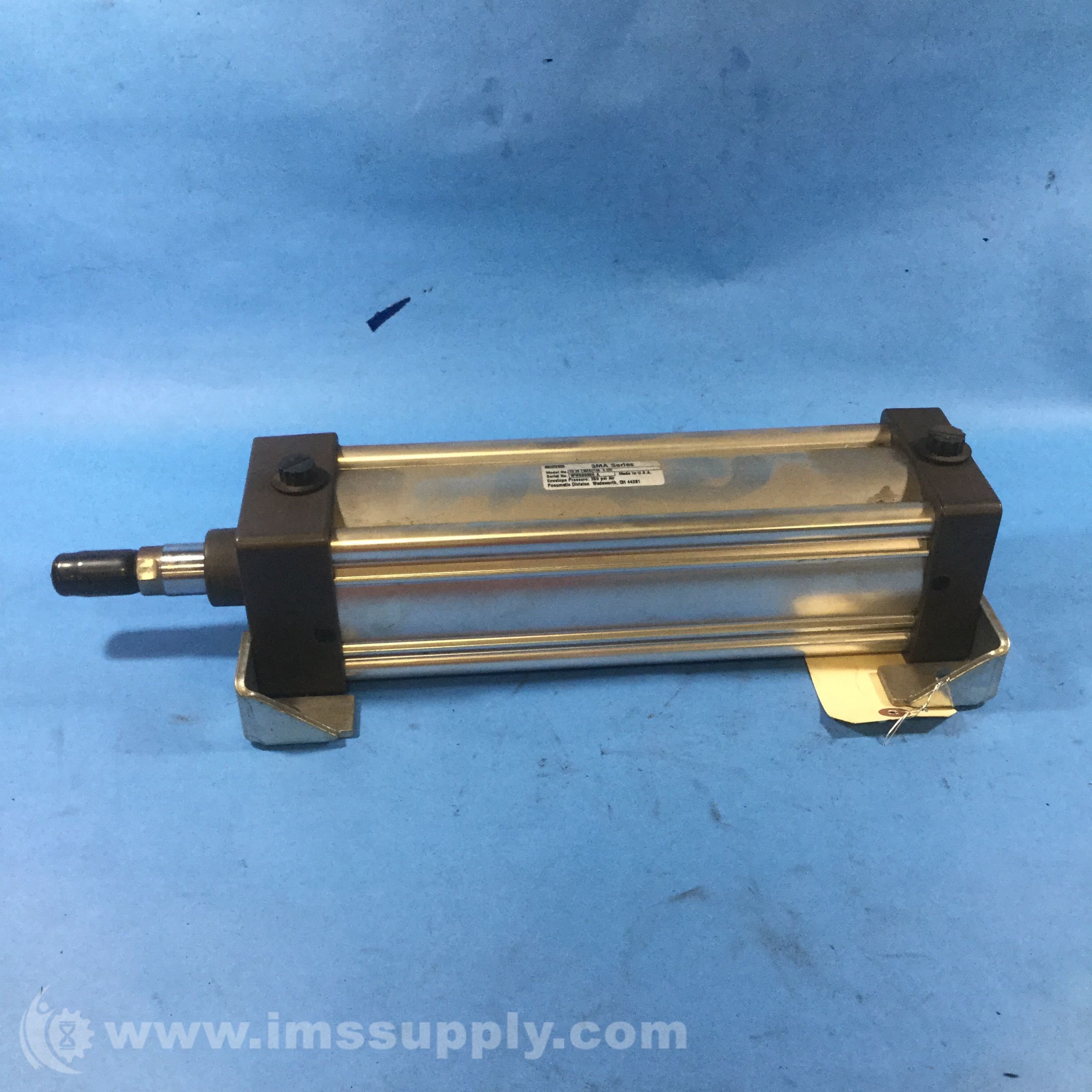 Parker 03.25 C3MAU14A 9.250 3MA Series Pneumatic Cylinder, 250PSI IMS