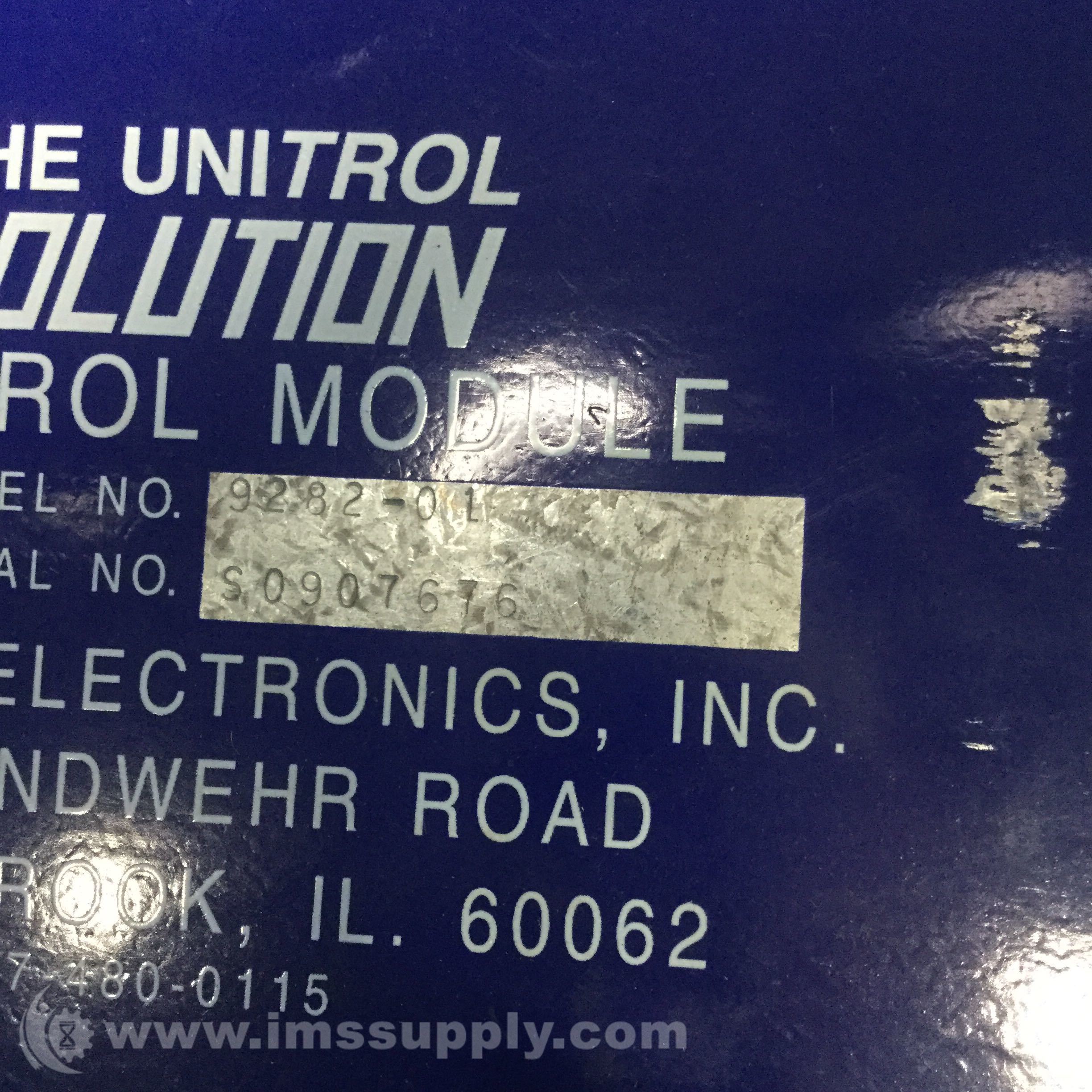 Unitrol 9282-01 Control Module - IMS Supply