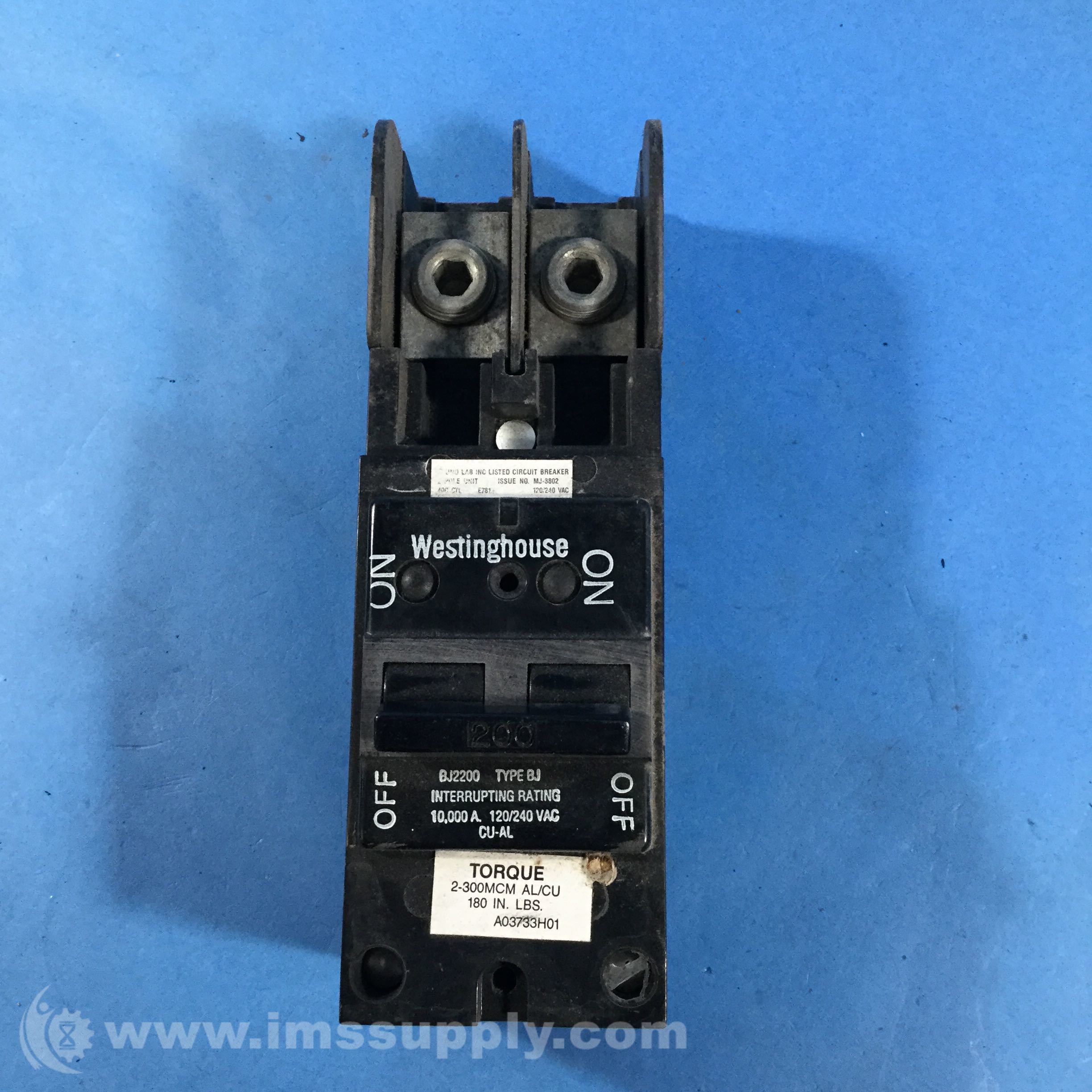 Details about   Westinghouse FD1030 Circuit Breaker 