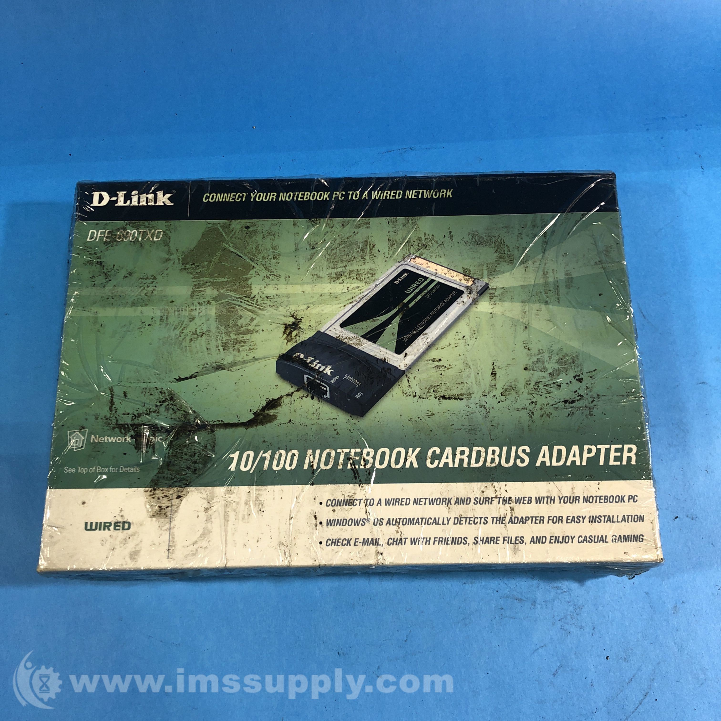 D-Link DFE-690TXD 10/100 Fast Ethernet Cardbus Adapter - IMS Supply