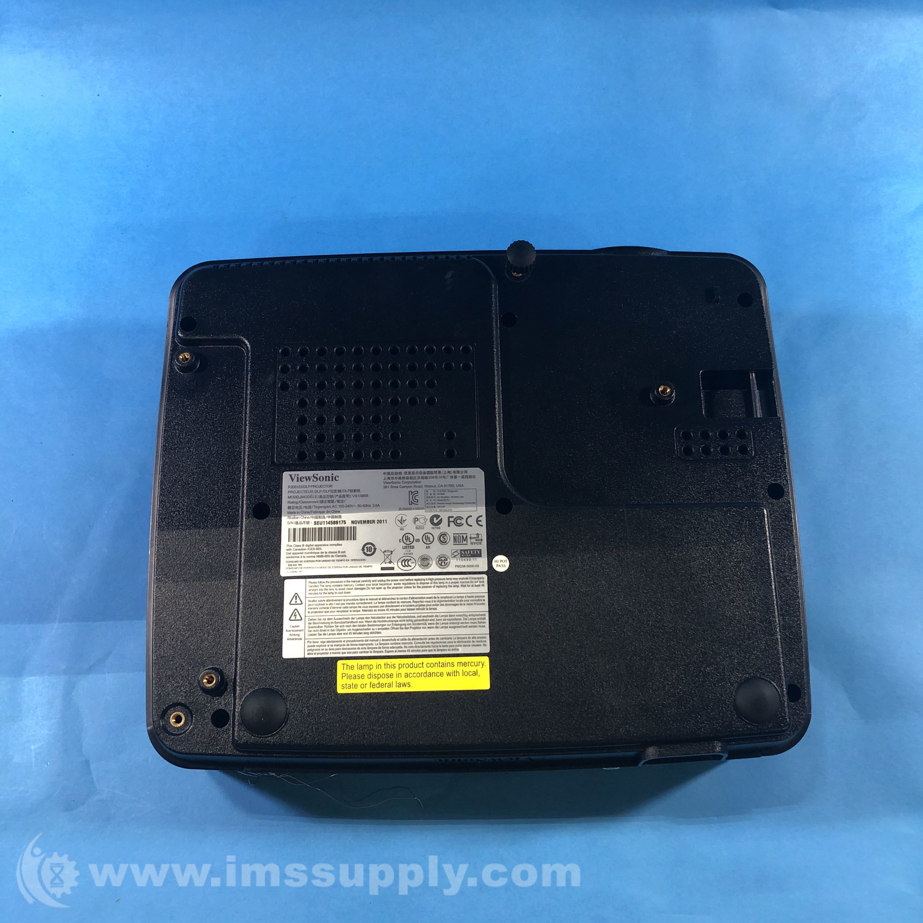 Viewsonic PJD5123/DLP Highperformance SVGA 800x600 DLP Projector IMS