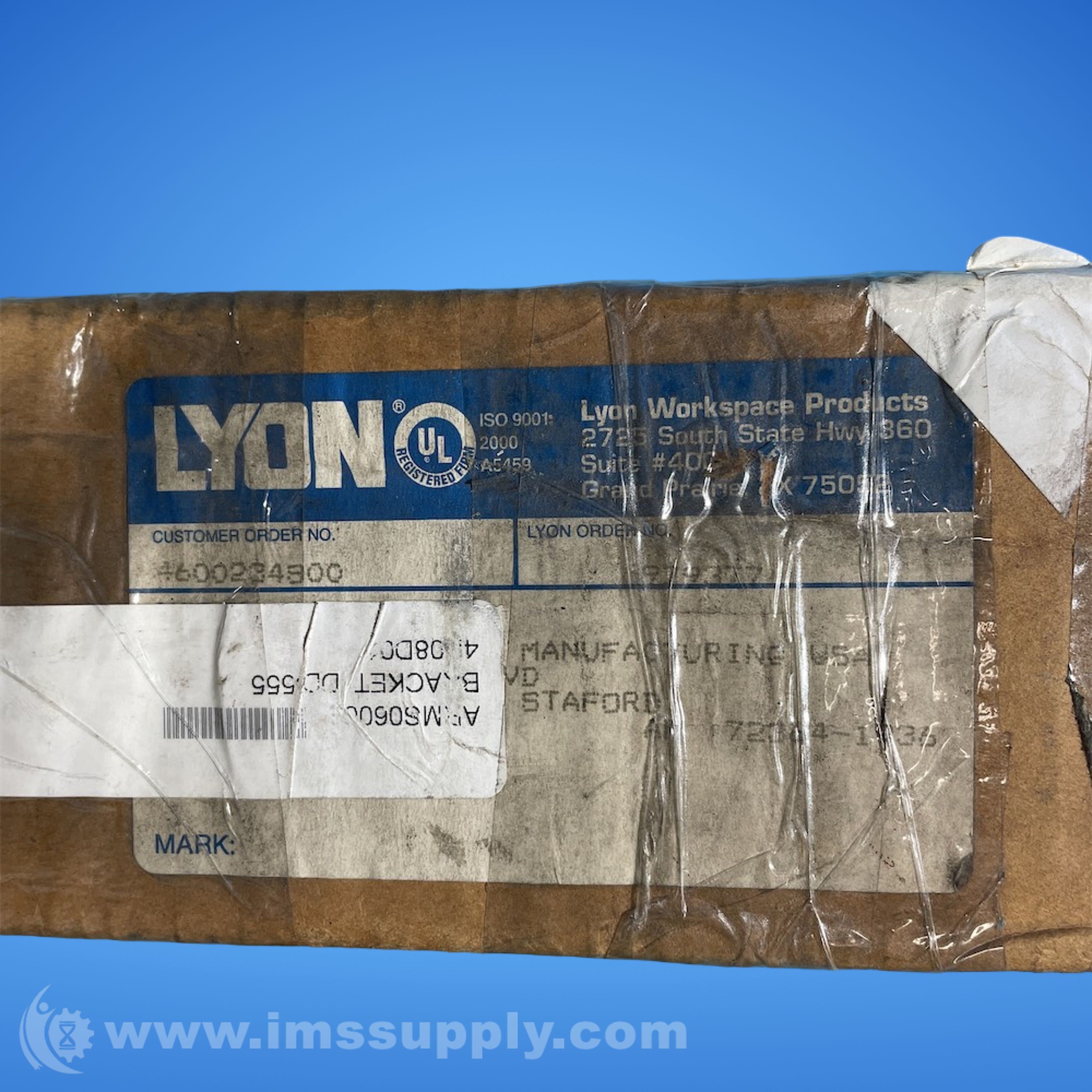Lyon Workspace DD8555 Open Steel Shelving End Cross Braces - IMS Supply