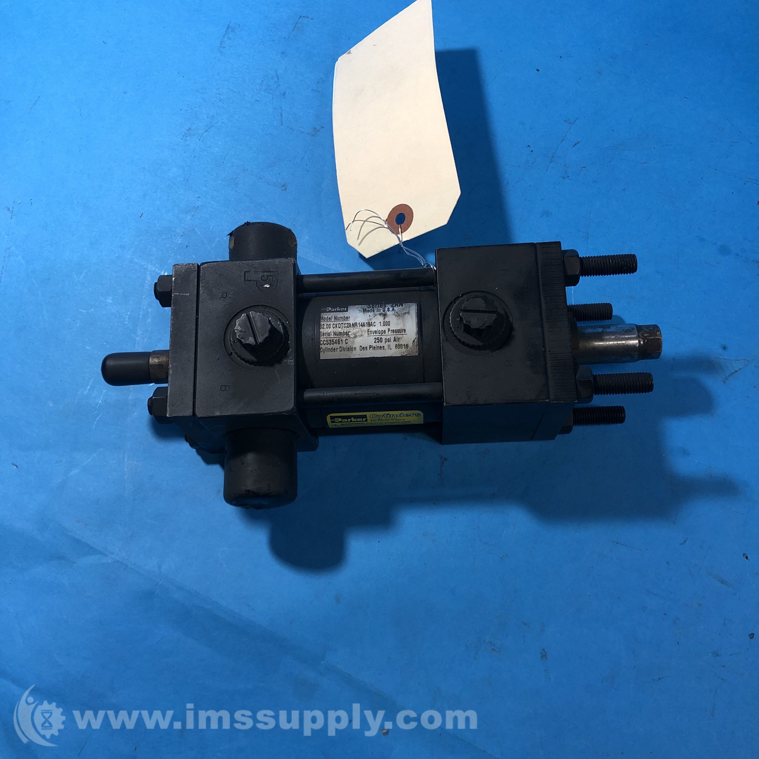 Parker 02.00 CKDTC2ANR14A19AC 1.000 Pneumatic Cylinder - IMS