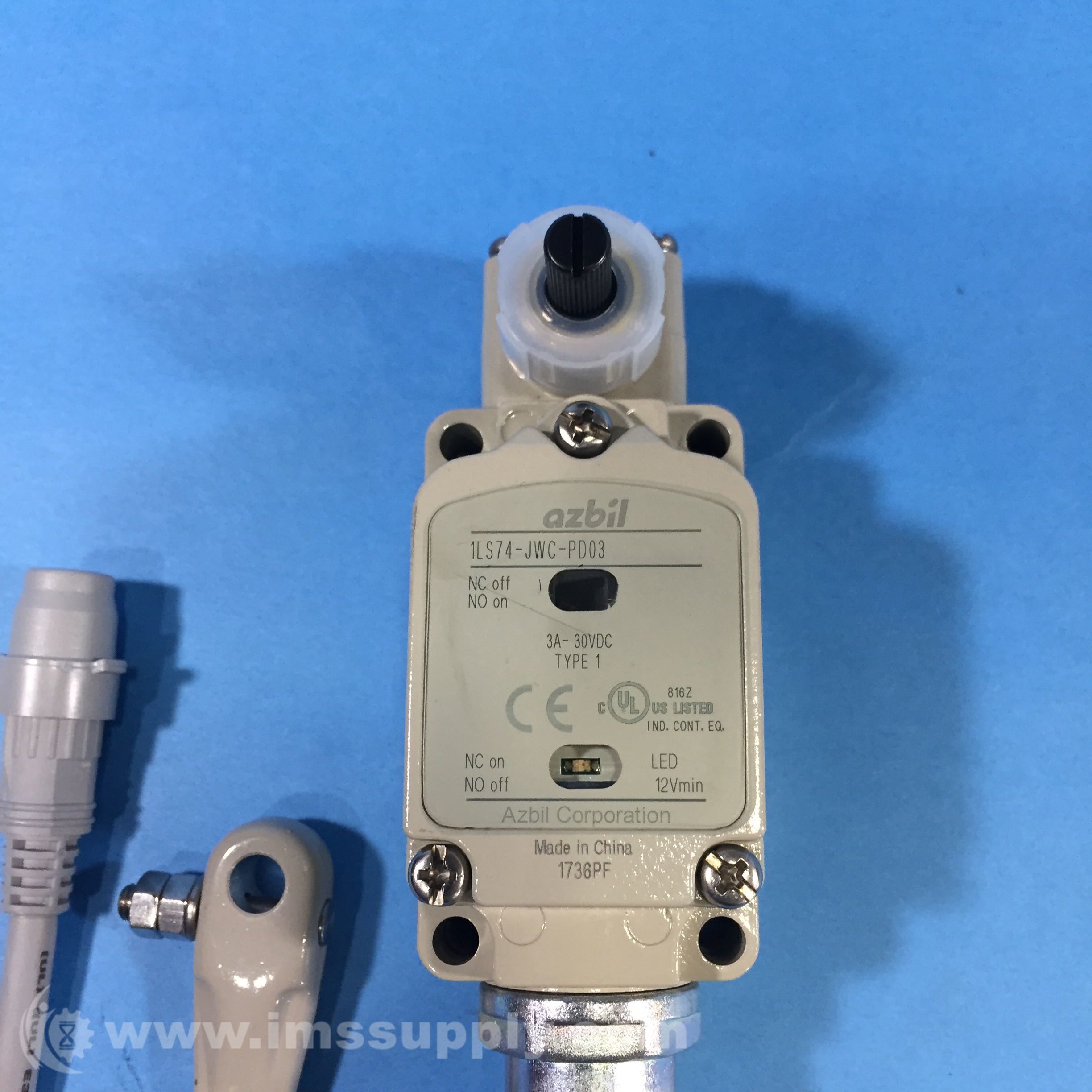 Azbil 1LS74JWCPD03 Compact Limit Switch, 3A30 VDC IMS Supply