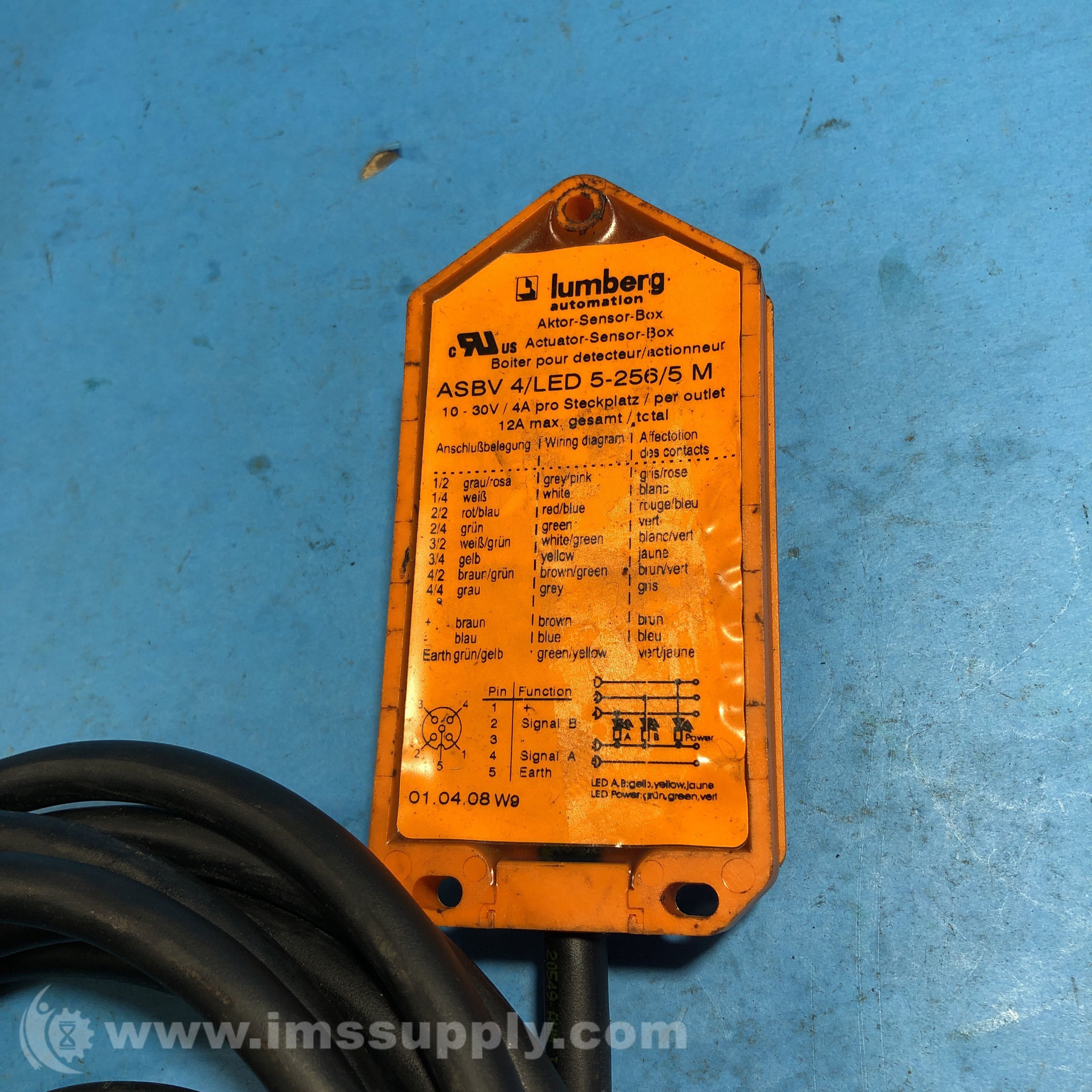 lumberg-asbv-4-led-5-256-5-m-length-5m-actuator-sensor-box-ims-supply