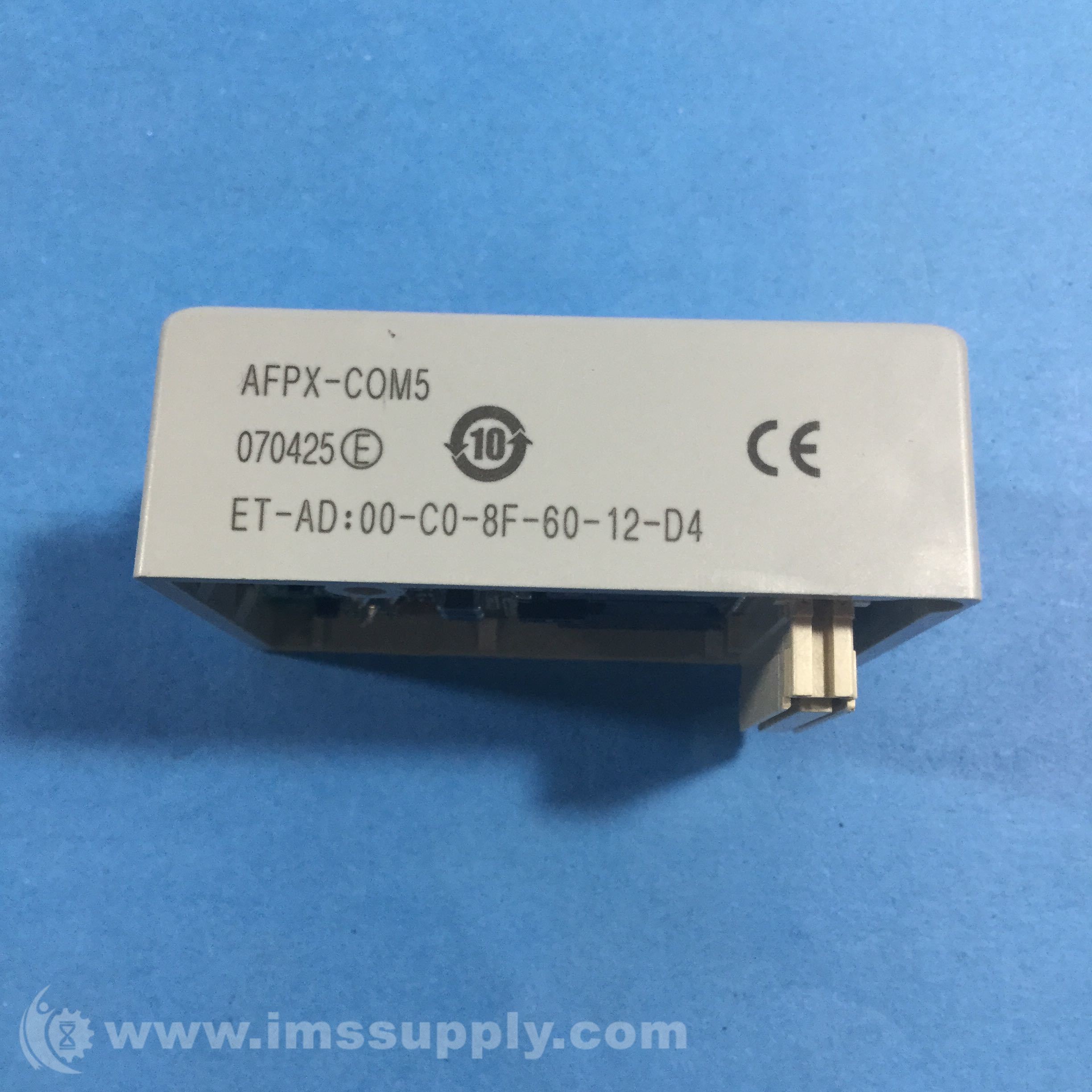 thumbnail interactive-video image 1 of Panasonic AFPX-COM5 Communication Cassette PLC – Brand New In Box, AFPX COM5 For PLC/HMI Systems 1 of 6