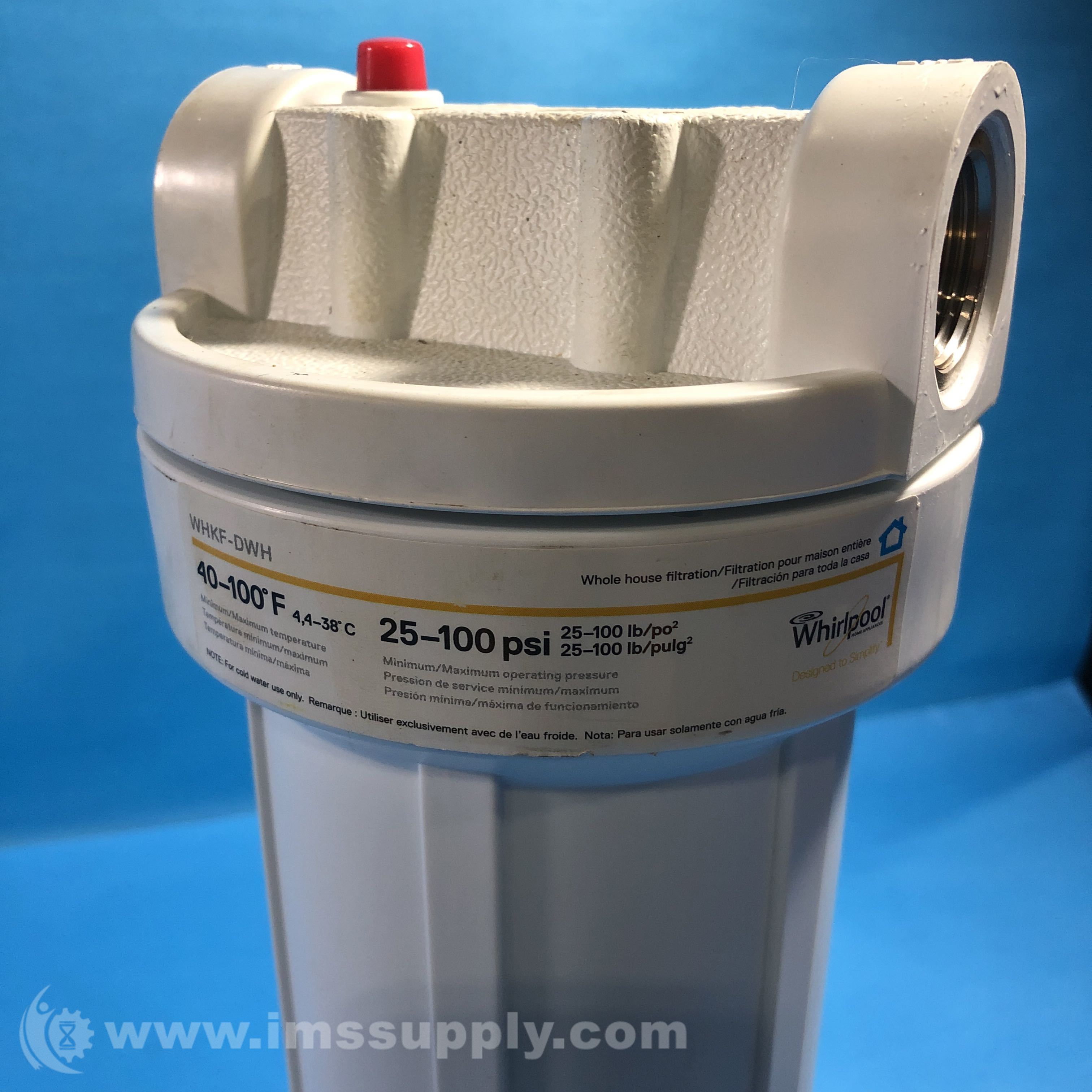 Whirlpool WHKFDWH Standard Capacity Household Filtration System IMS