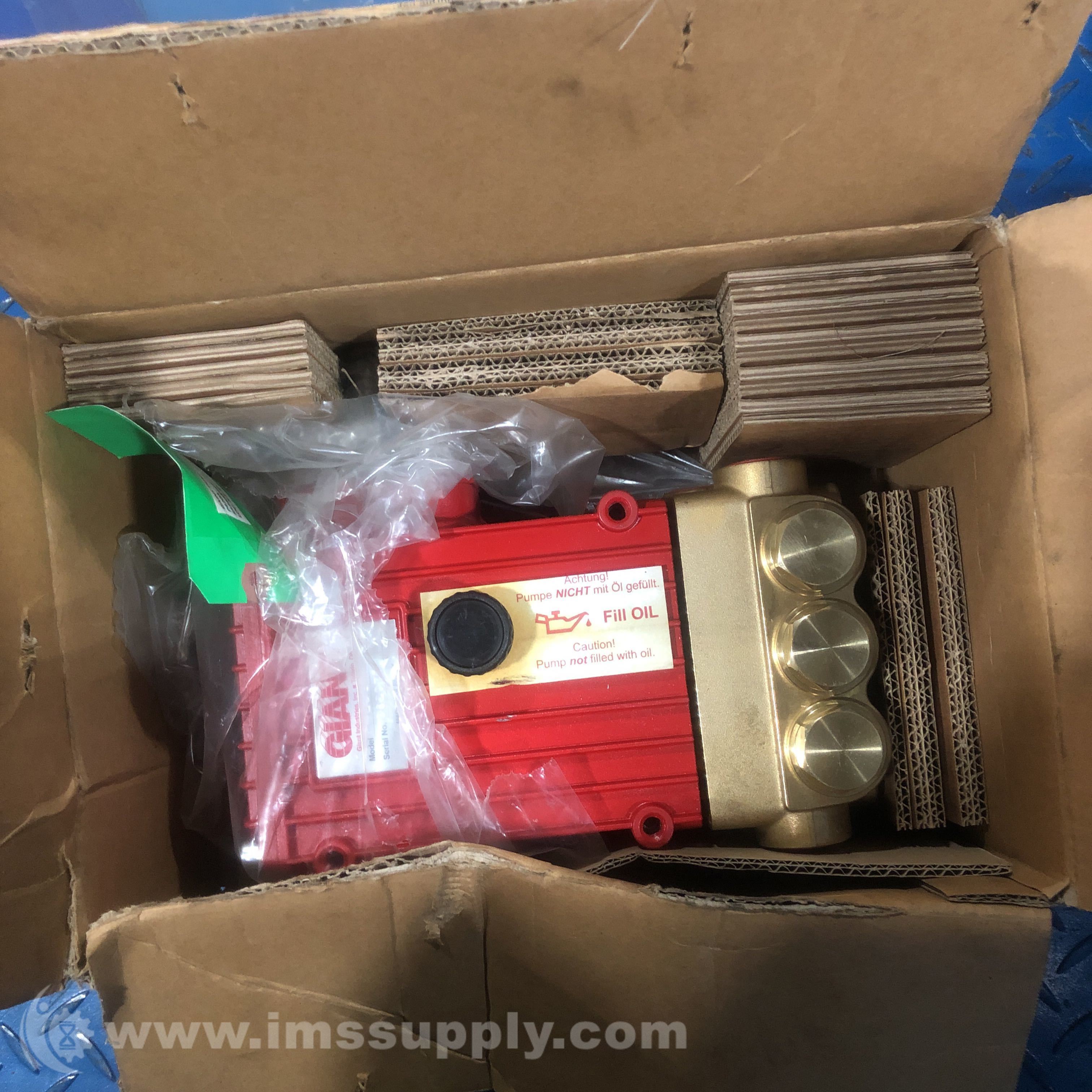 Giant Pump P420CR0020 Triplex Plunger Positive Displacement Pump IMS