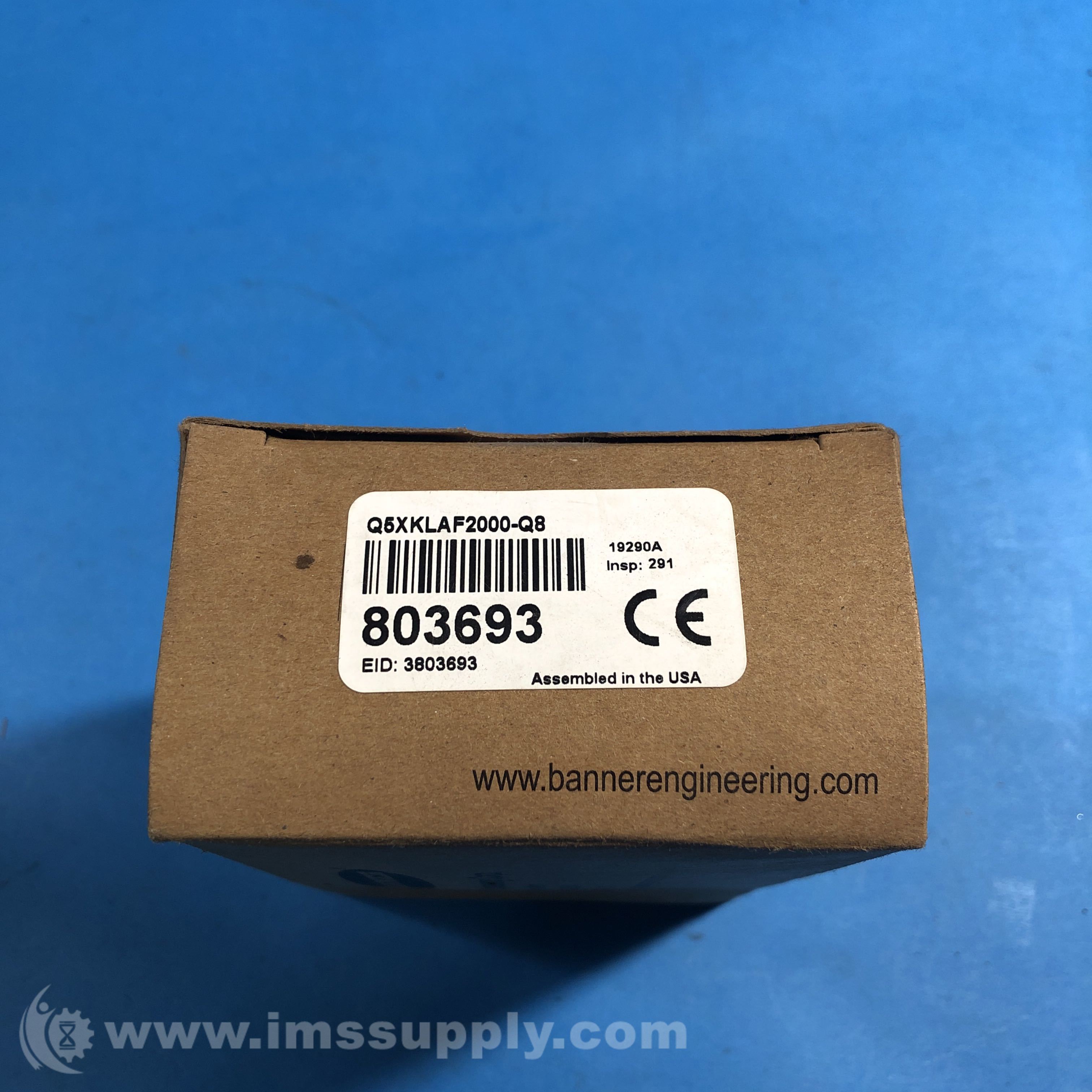 Banner Engineering Q5XKLAF2000Q8 IMS Supply