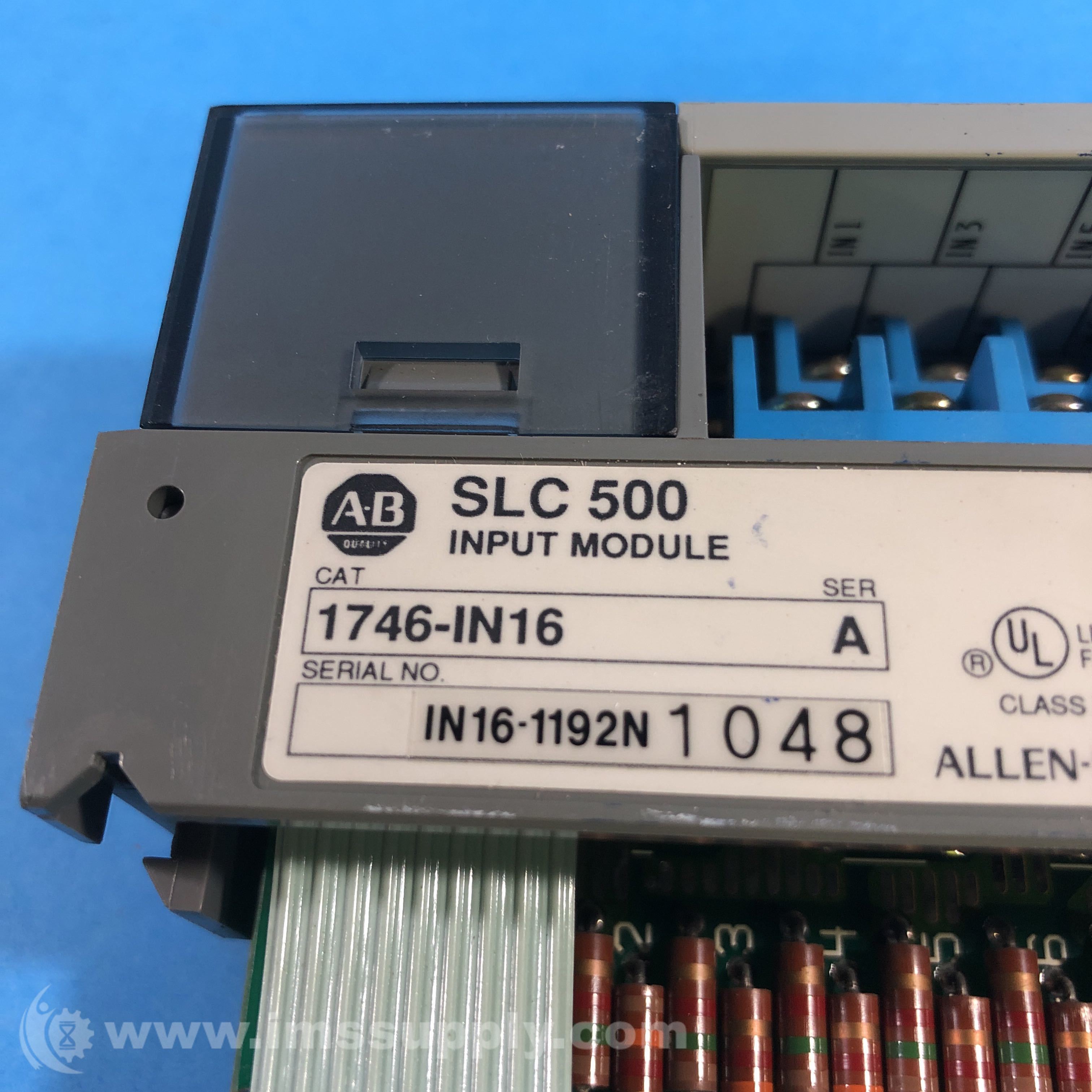ALLEN BRADLEY 1746-IN16 INPUT MODULE, NEW 通販 
