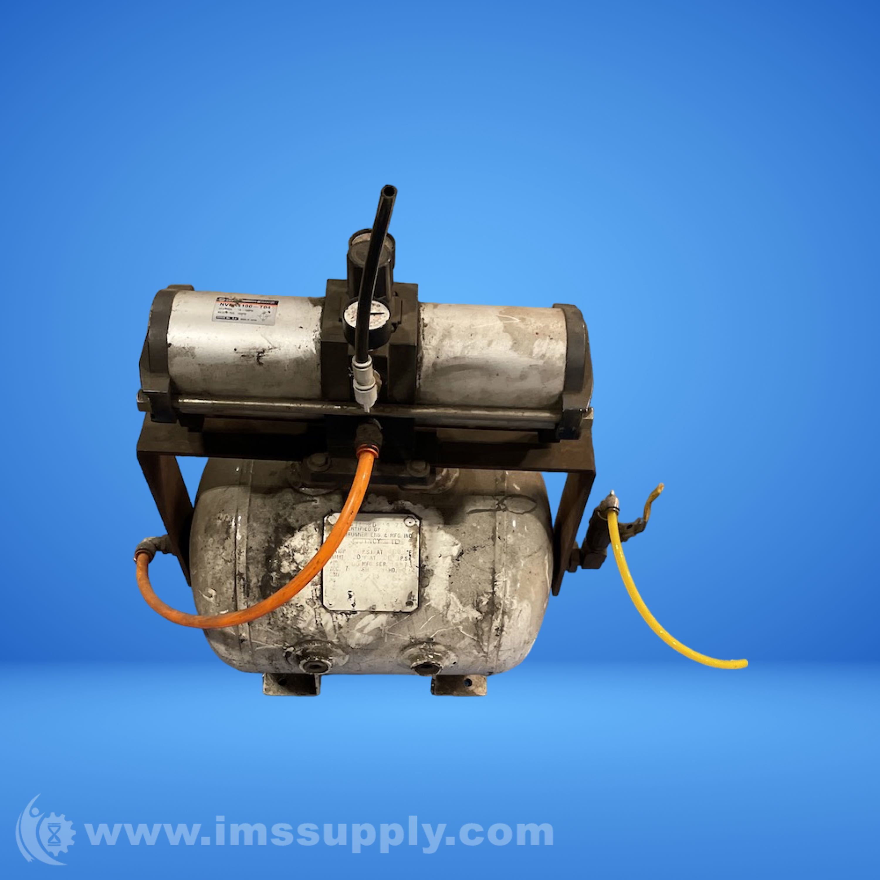 Brunner Eng & Mfg Inc Compressed Air Tank, 200PSI - IMS Supply