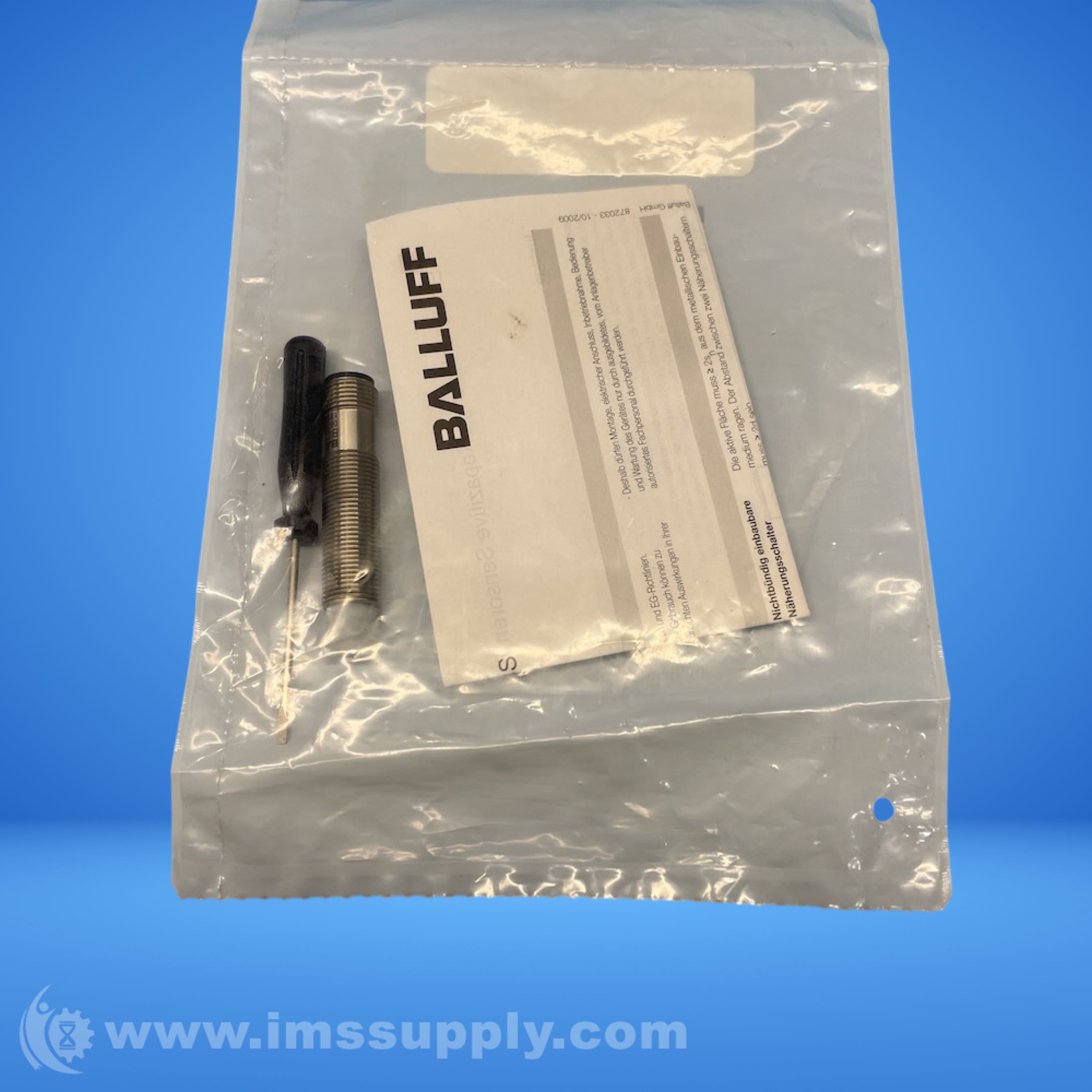 Sensore Capacitivo Balluff BCS0062 &ndash; M12T4D2-PSM80G-S04G &ndash; Nuovo