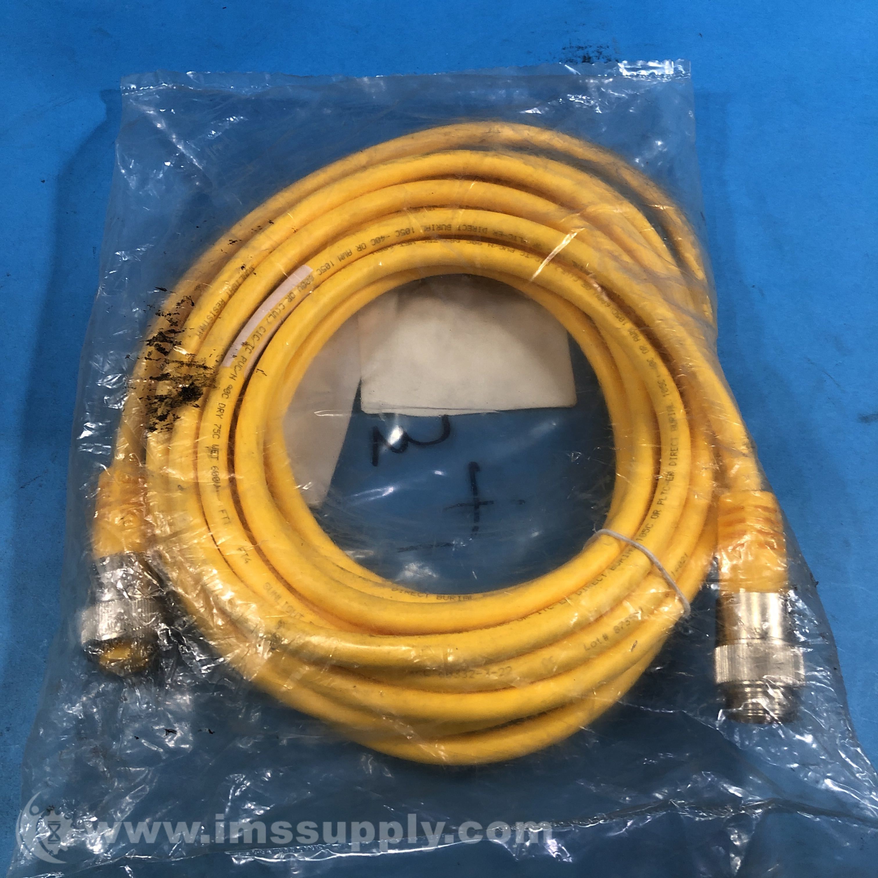 Turck RSM RKM 461-7M/S3059 Straight Male Connector Cable - IMS Supply