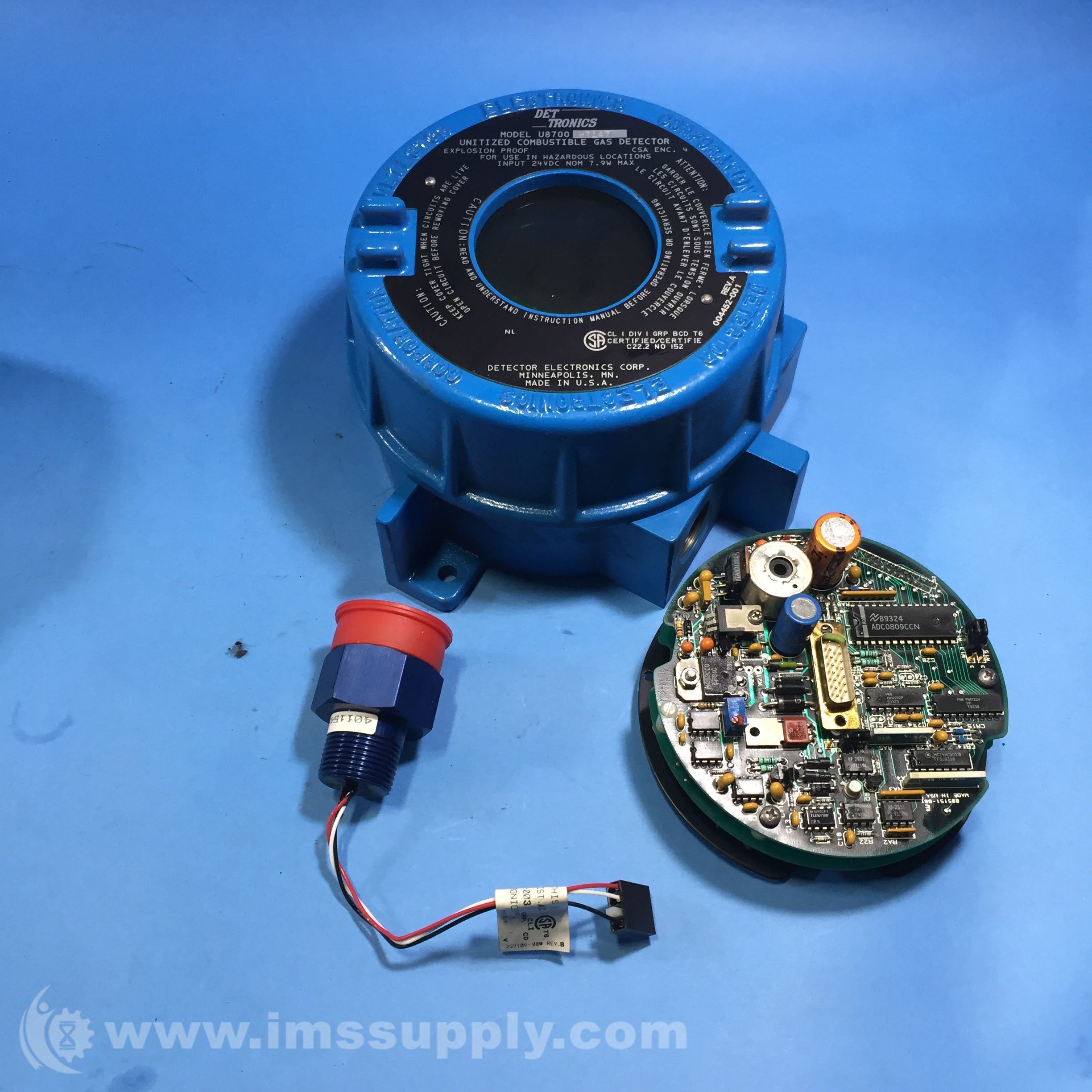 DetTronics U8700H7174 Unitized Combustible Gas Detector IMS Supply