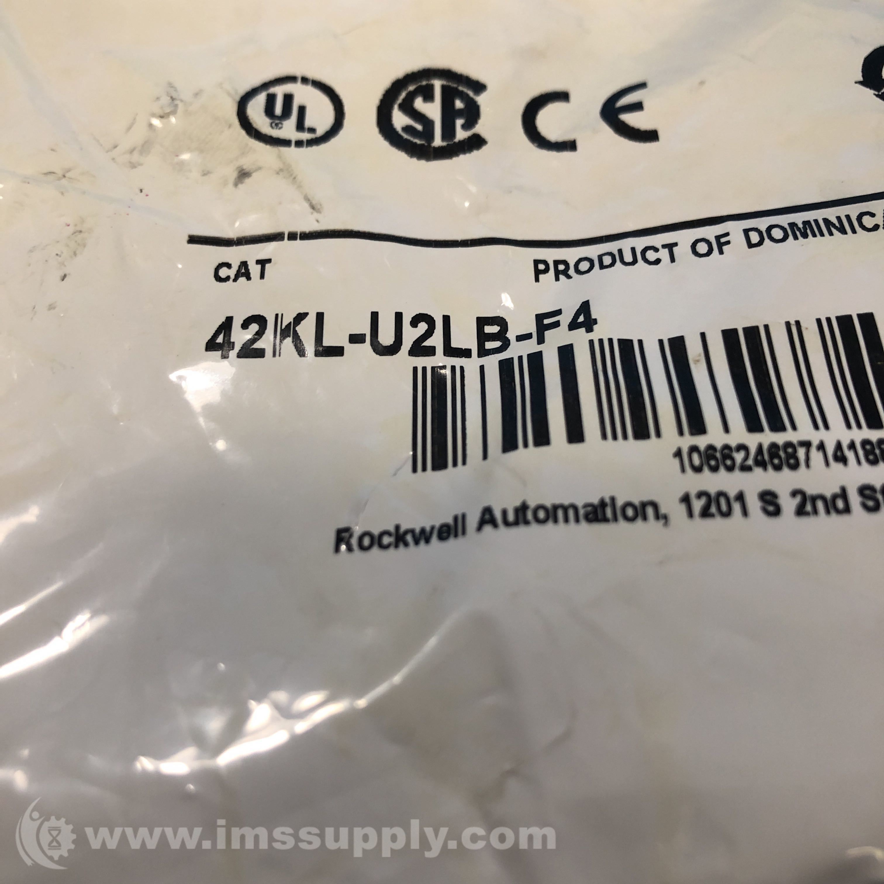 Allen Bradley 42KL-U2LB-F4 Series B Photoelectric Sensor - IMS Supply