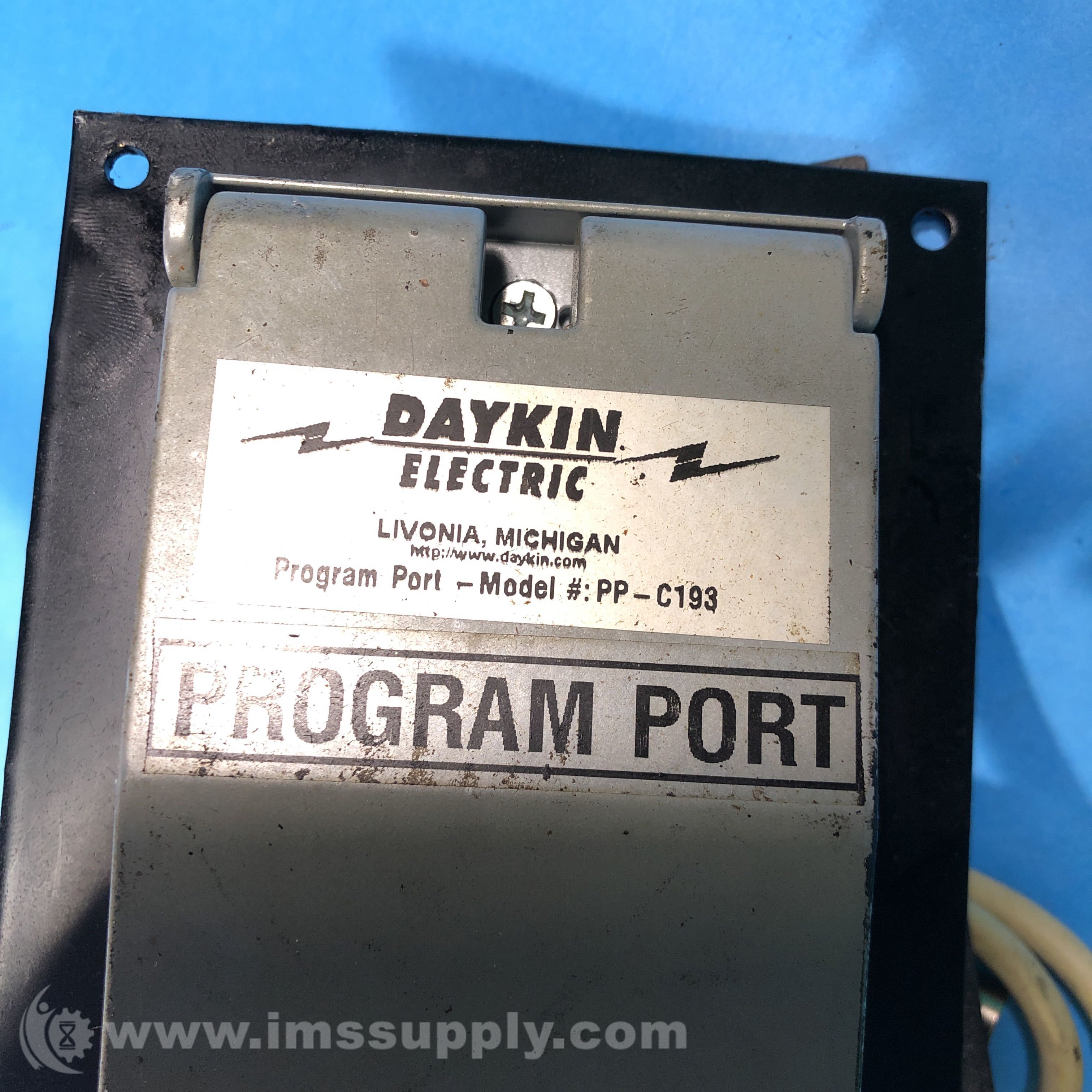 Daykin PP-C193 Program Port - IMS Supply