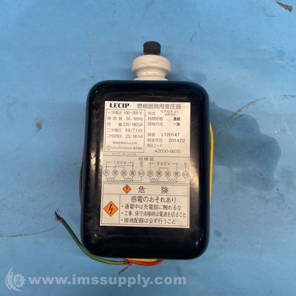 Lecip G7023-ZC Ignition Transformer - IMS Supply