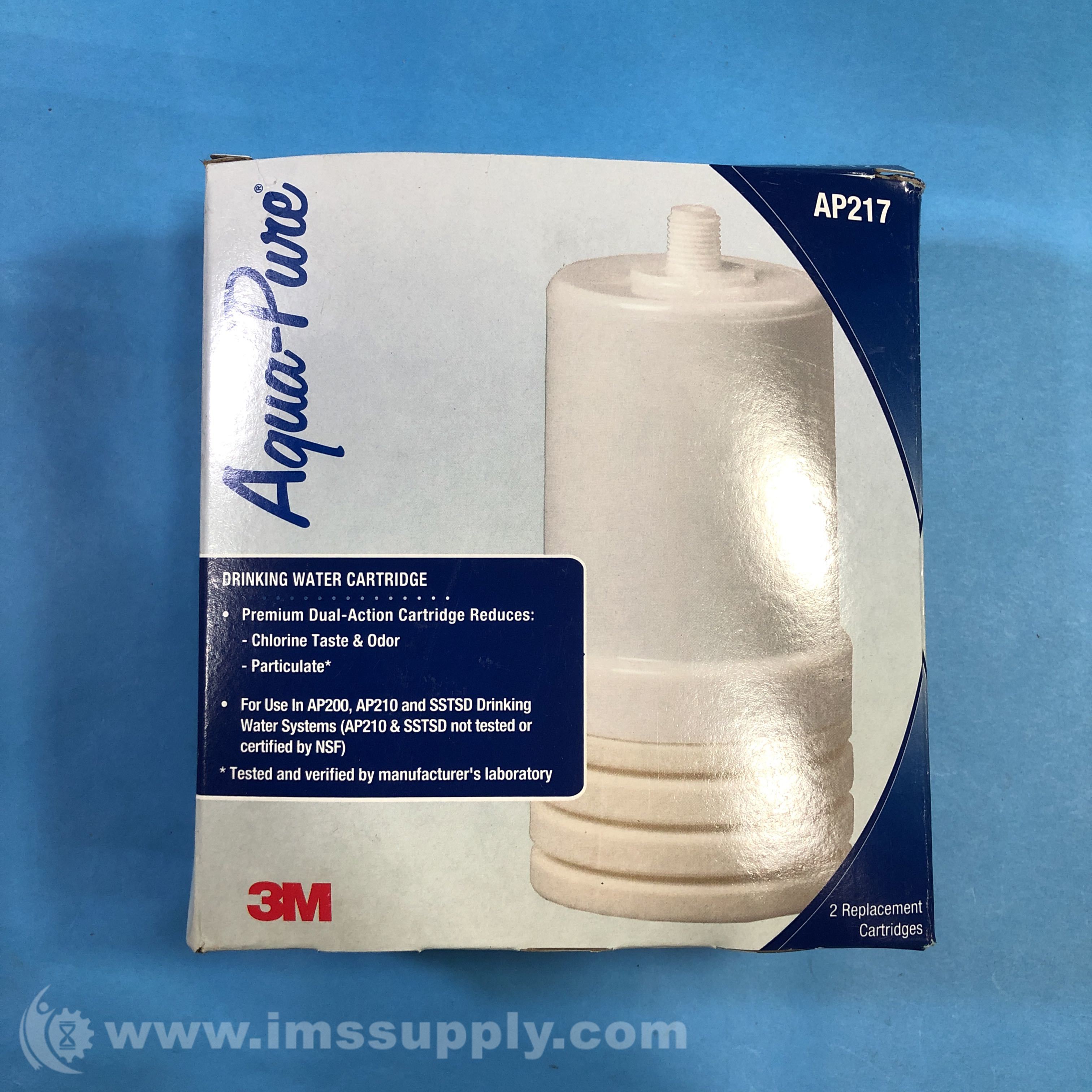 Carbon Block Water Filter Cartridge – 20 GPM, 25 Micron – Fits Aqua-Pure AP817-2