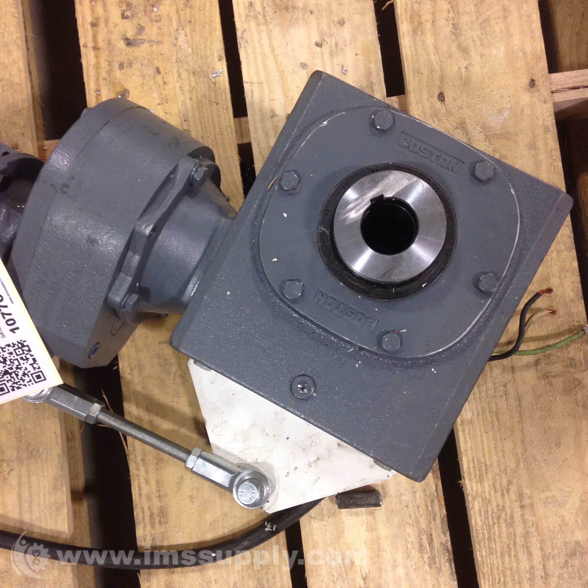F833B-112K-B5-M1 Boston GearINLINE HELICAL SPEED REDUCER