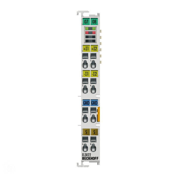 Beckhoff EL3022 EtherCAT Terminal, 2-channel analog input, 12 bit - IMS ...