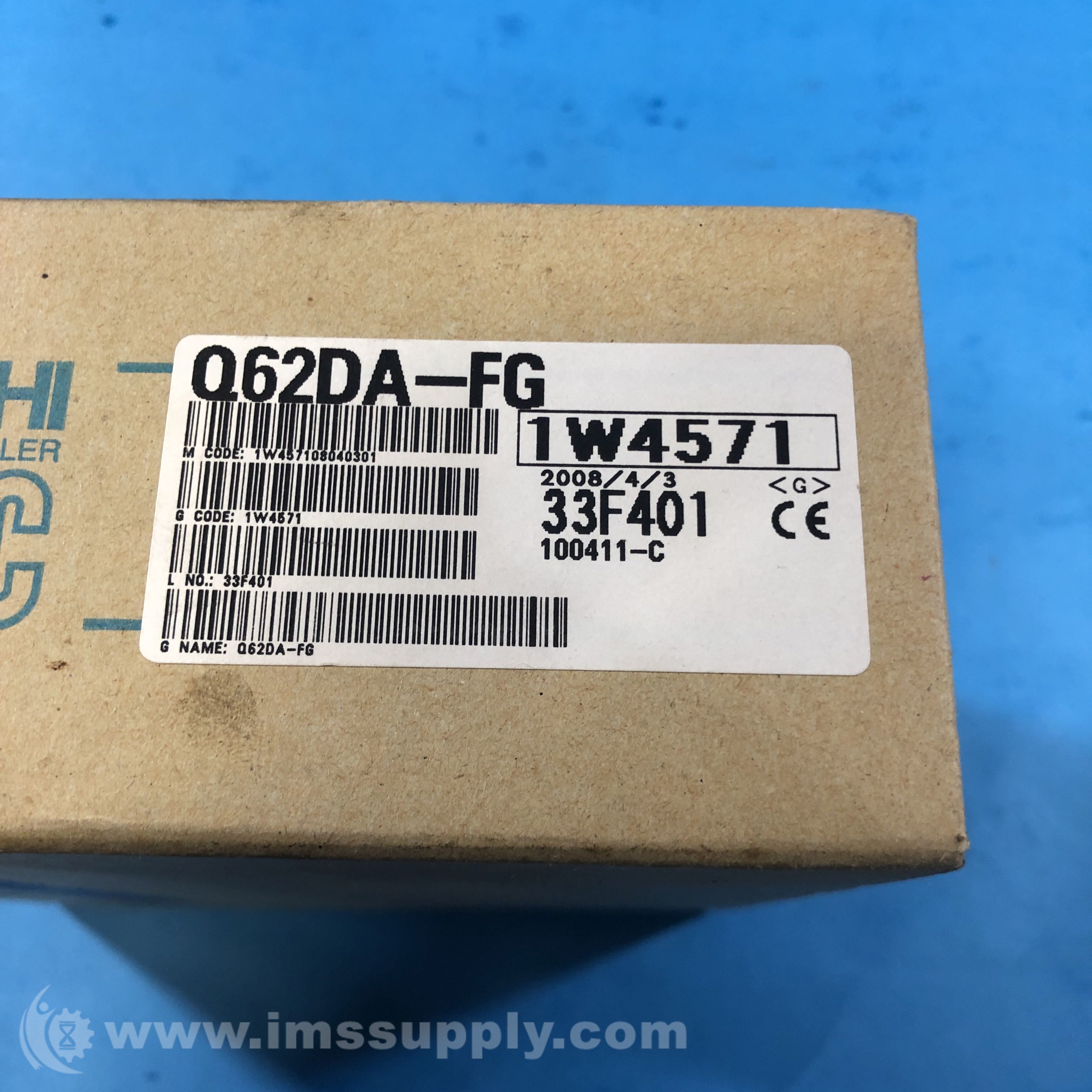 Mitsubishi Q62DA-FG Isolated D/A Converter Unit - IMS Supply