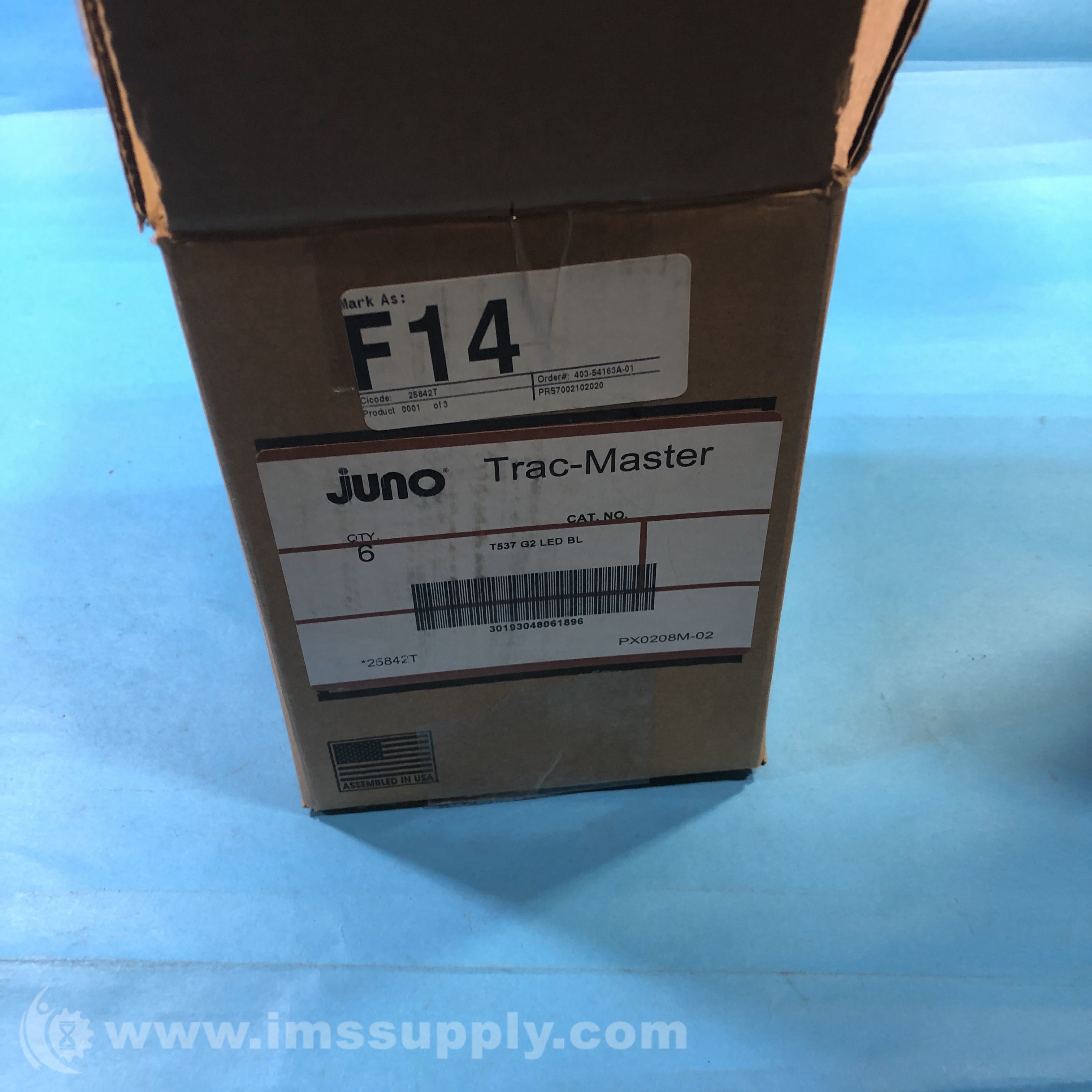 Juno Lighting T537G2LEDBL Box of 6 Electronic LED Transformer IMS