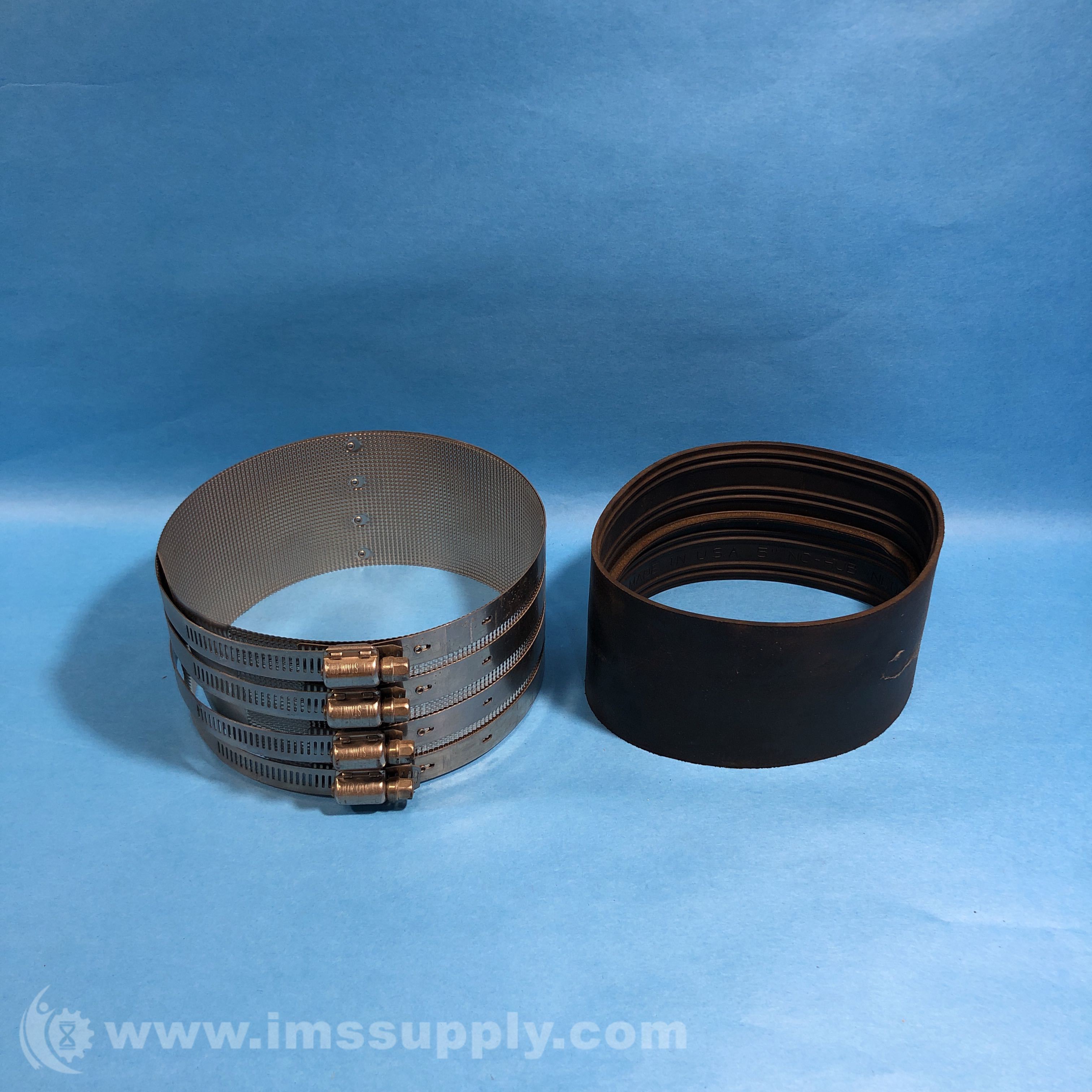 Tyler Pipe Company 006275 B602 5 inch Hub Pipe Coupling, 4 Bands - IMS ...