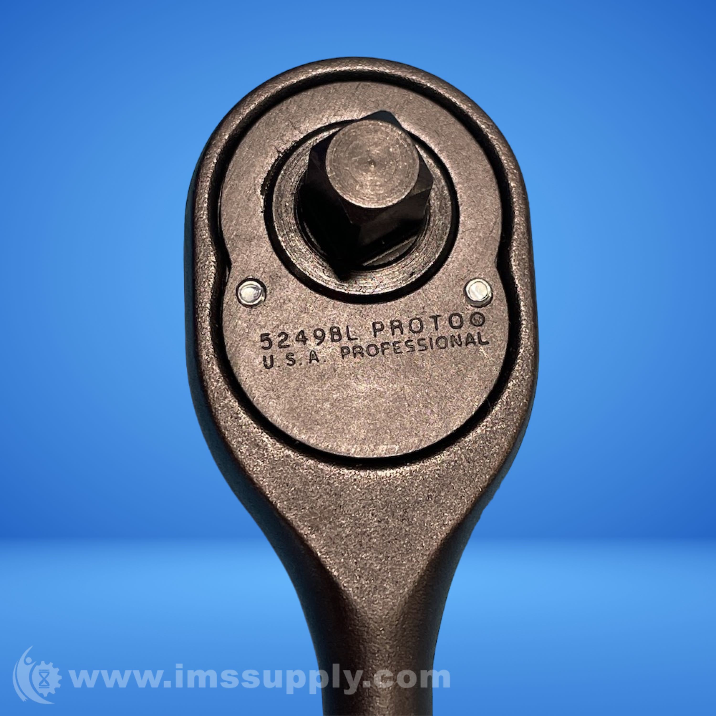 Proto Tools J5249BL Bag of 2, 3/8-Inch Pear Head Ratchet - IMS Supply