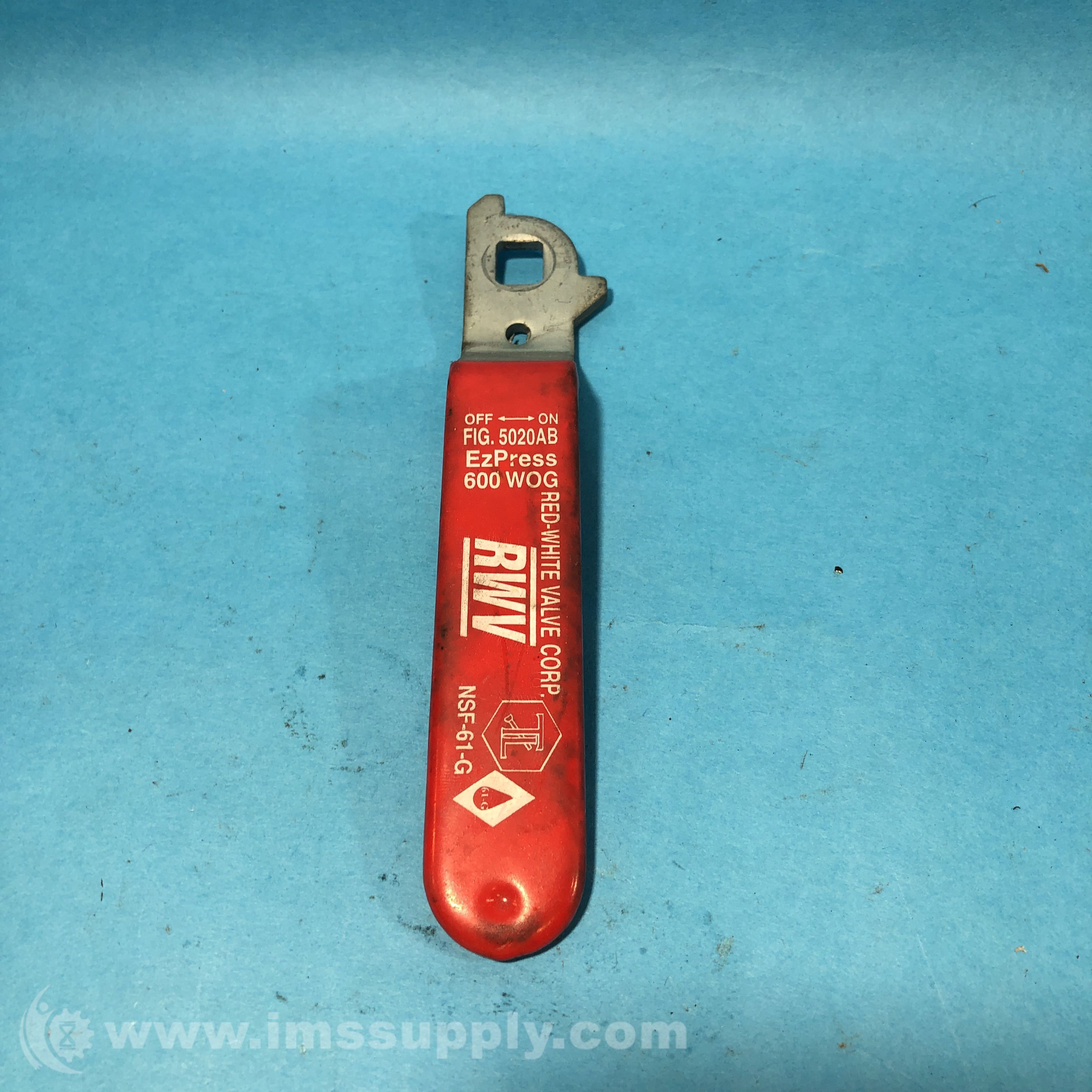 RedWhite Valve Corp. NSF61G ShutOff Valve IMS Supply