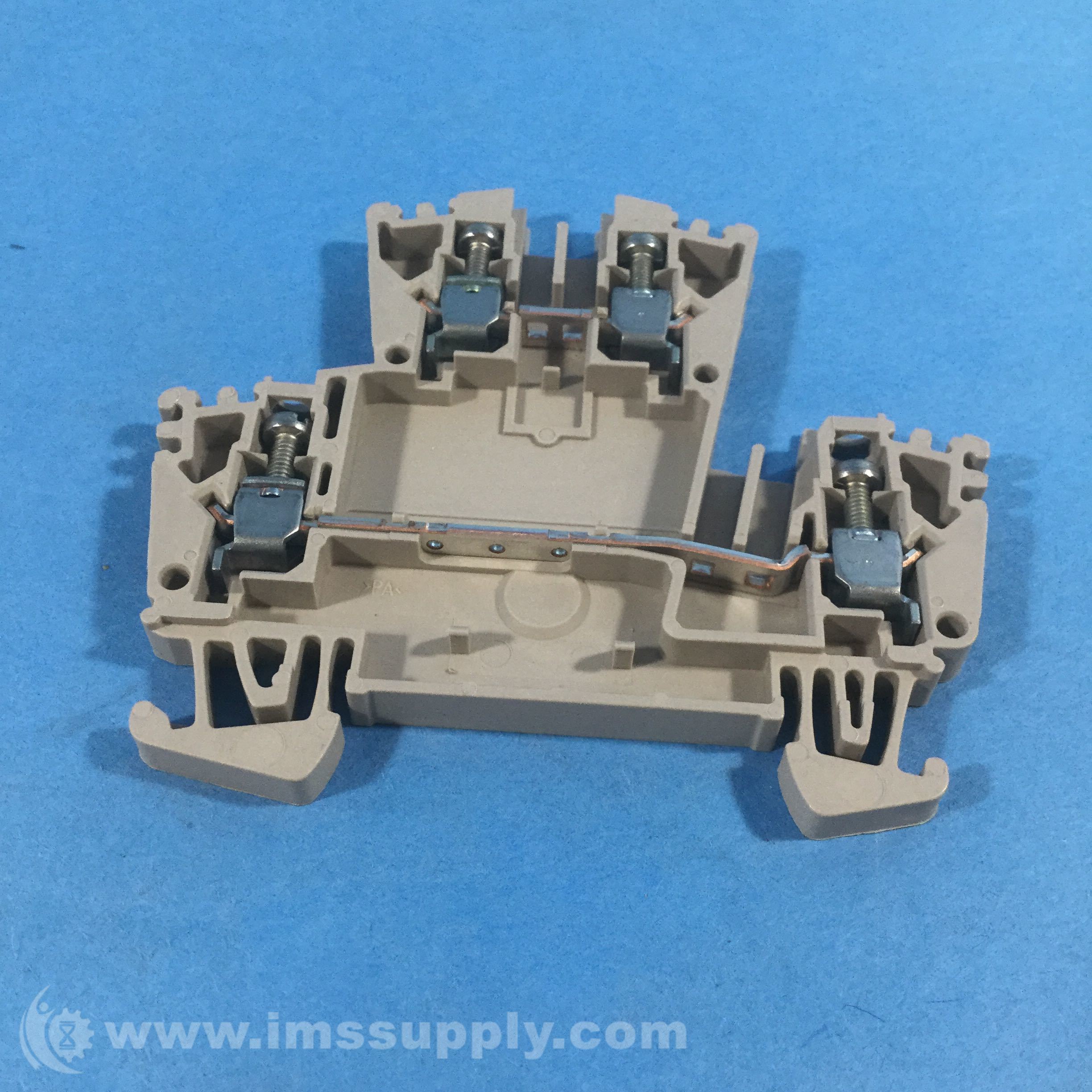 Weidmuller WDK 2.5 ZQV 4Position 2.5MM 400V Terminal Block IMS Supply