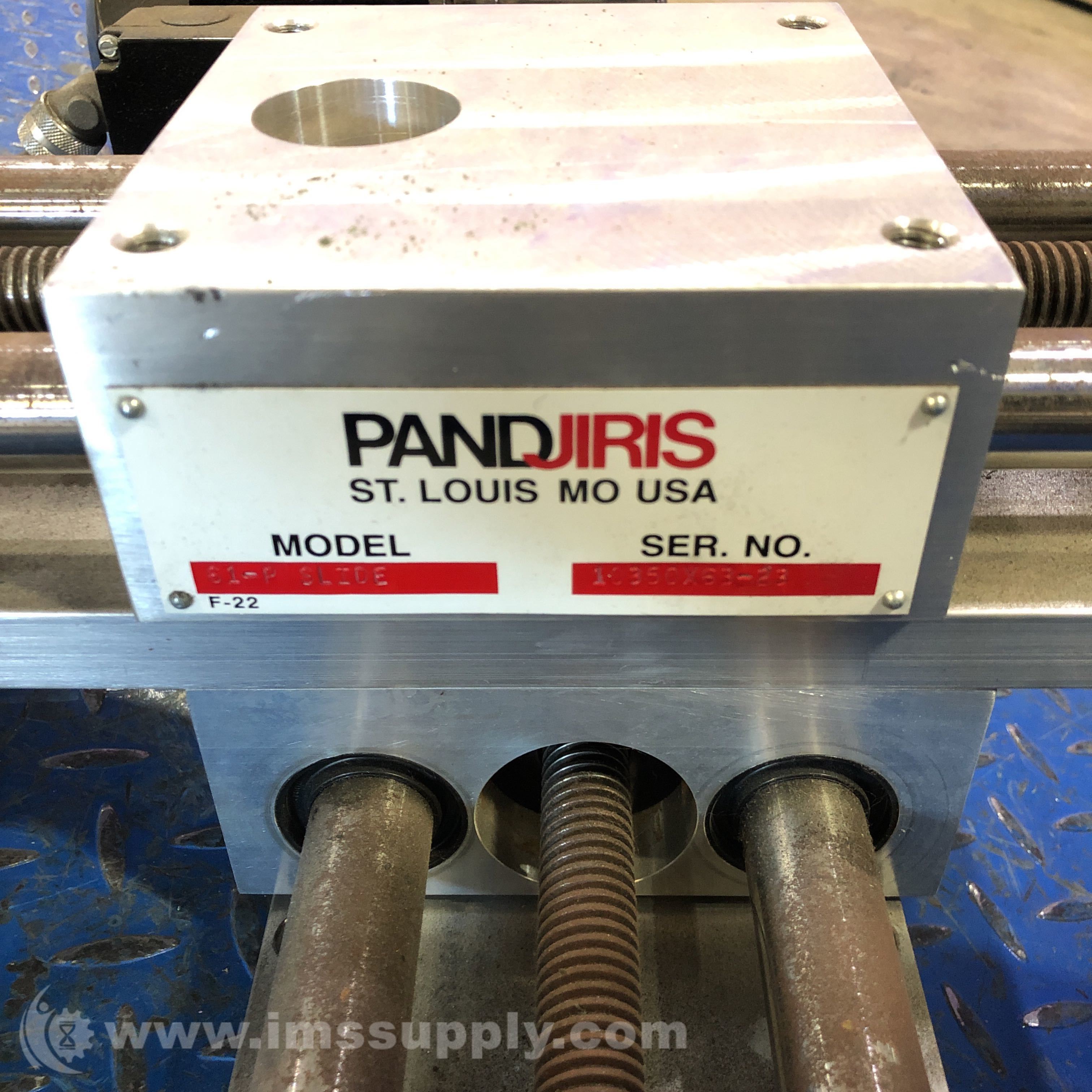 Pandjiris 61-P Powered Motorized Compound Cross Slide - IMS Supply