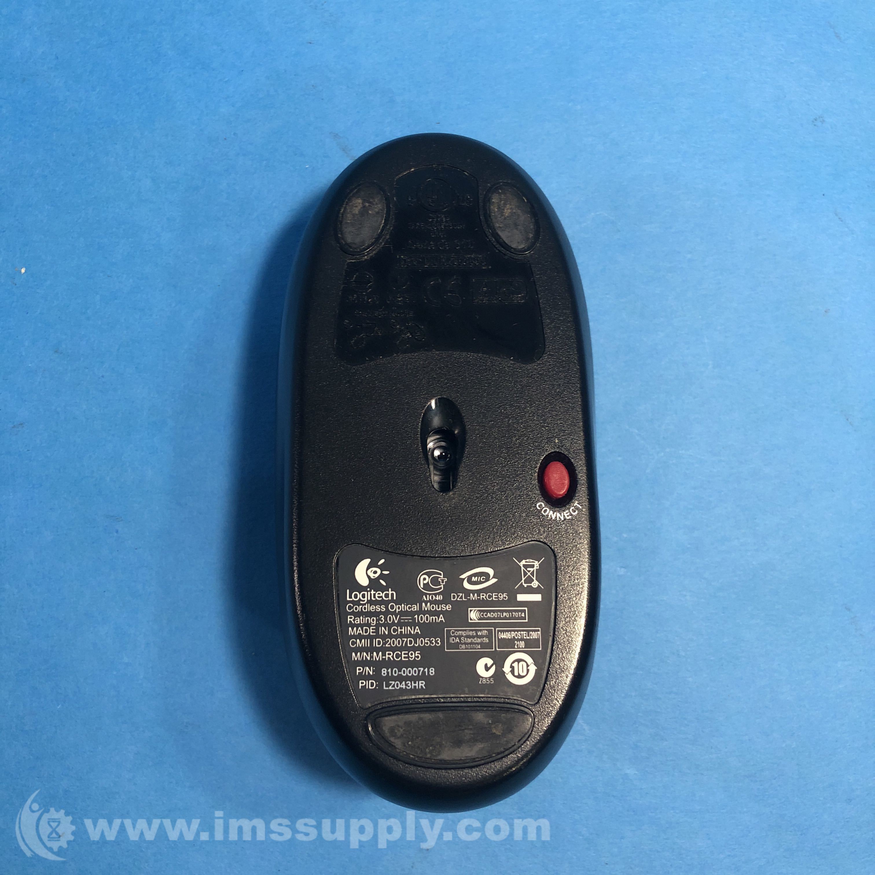 Reporter landing semafor Logitech 810-000718 Cordless Optical Mouse - IMS Supply
