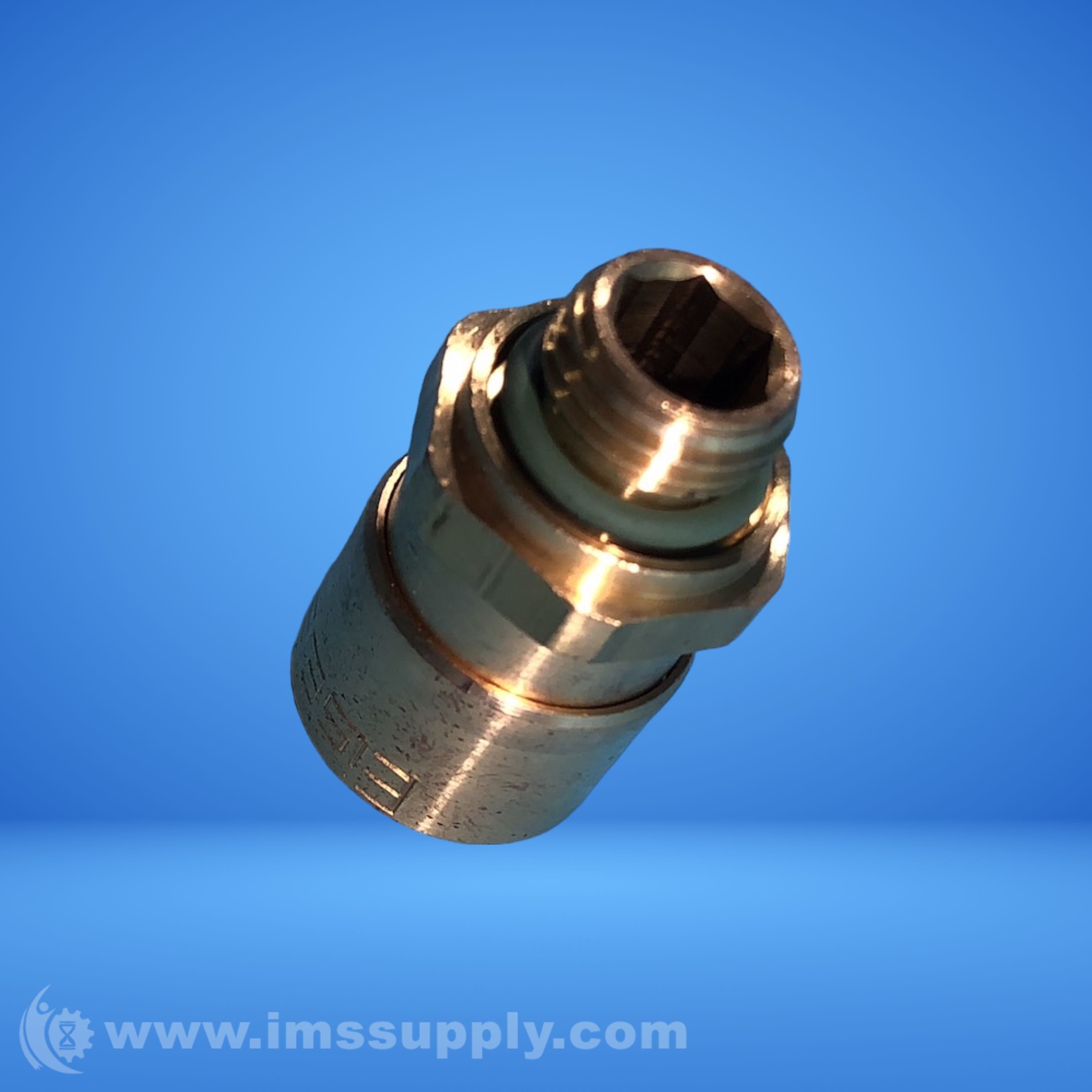 Eisele Pneumatics AD12 Screw In Connector 2 x 1 x 1 - IMS Supply